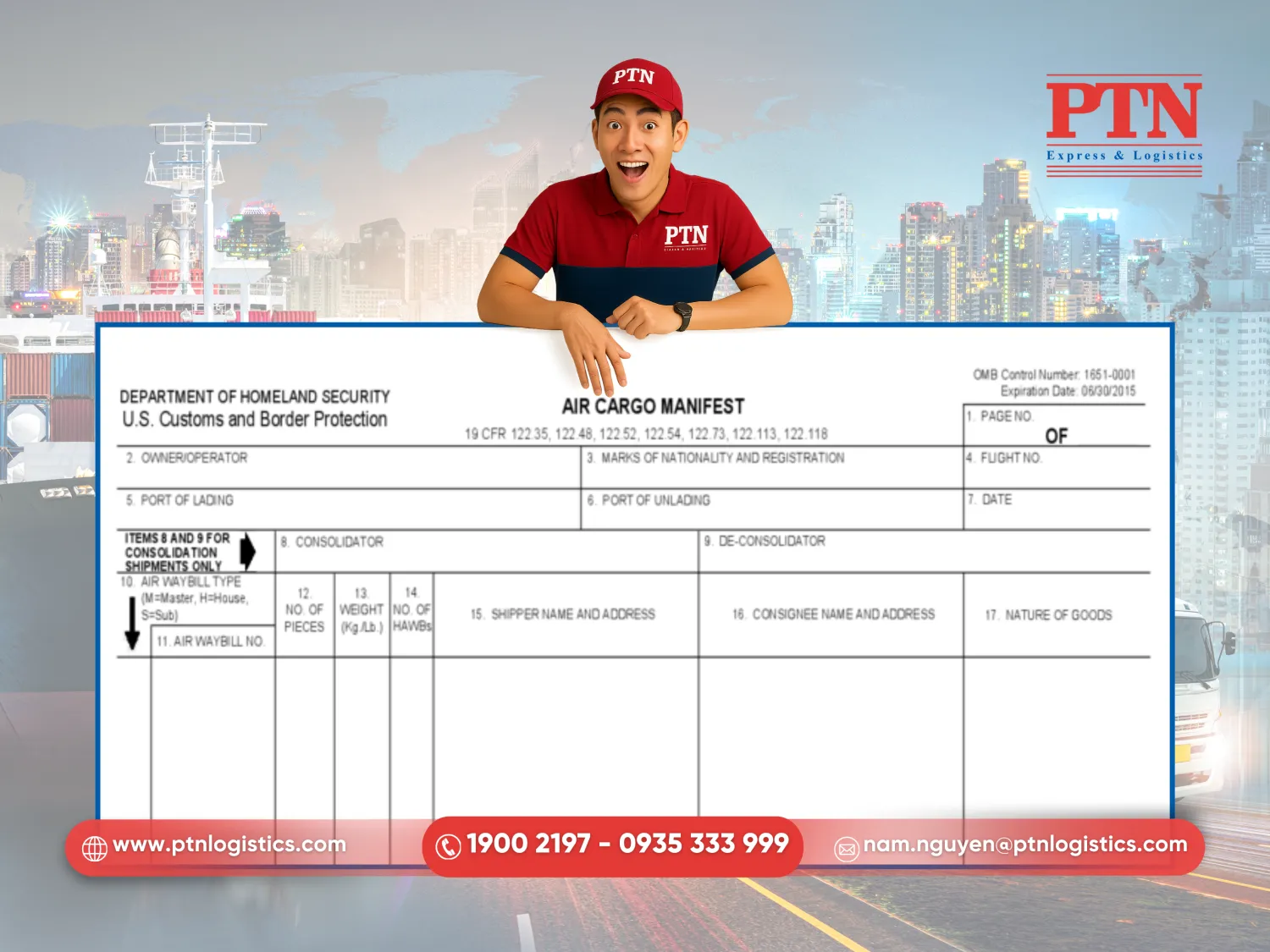 Bảng khai lược hàng hóa (Menifest)