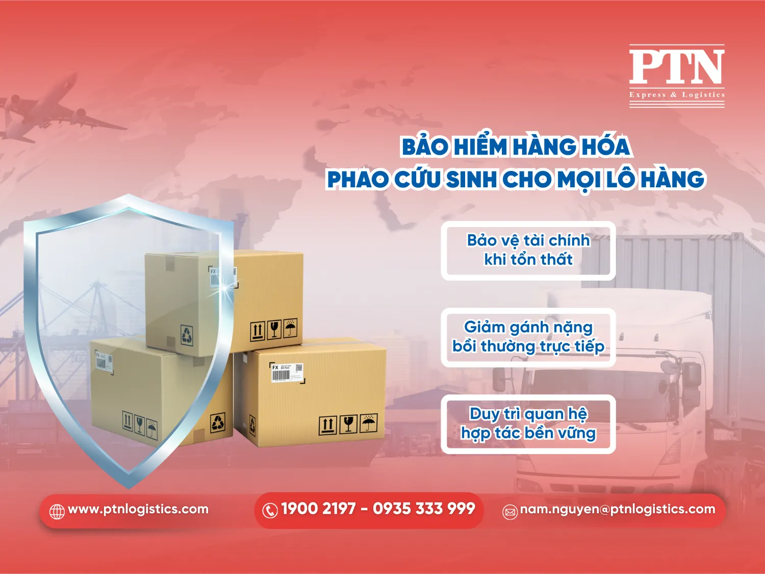 Bảo hiểm hàng hóa - Phao cứu dinh cho mọi lô hàng