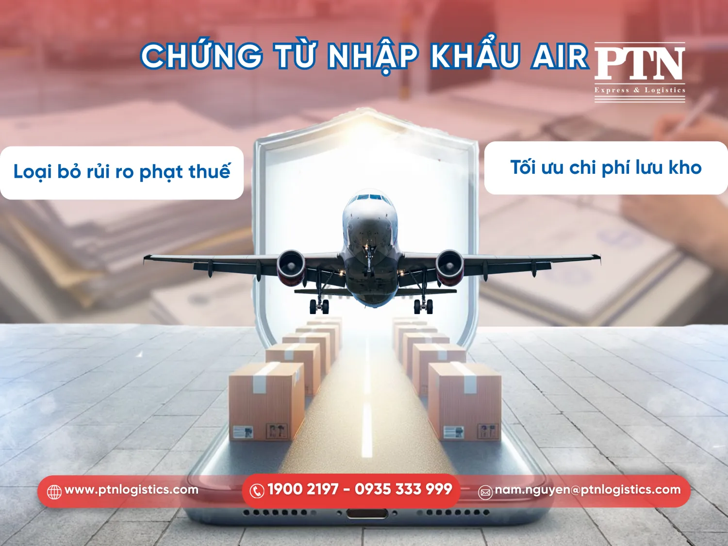 Bộ chứng từ nhập khẩu bằng đường hàng không
