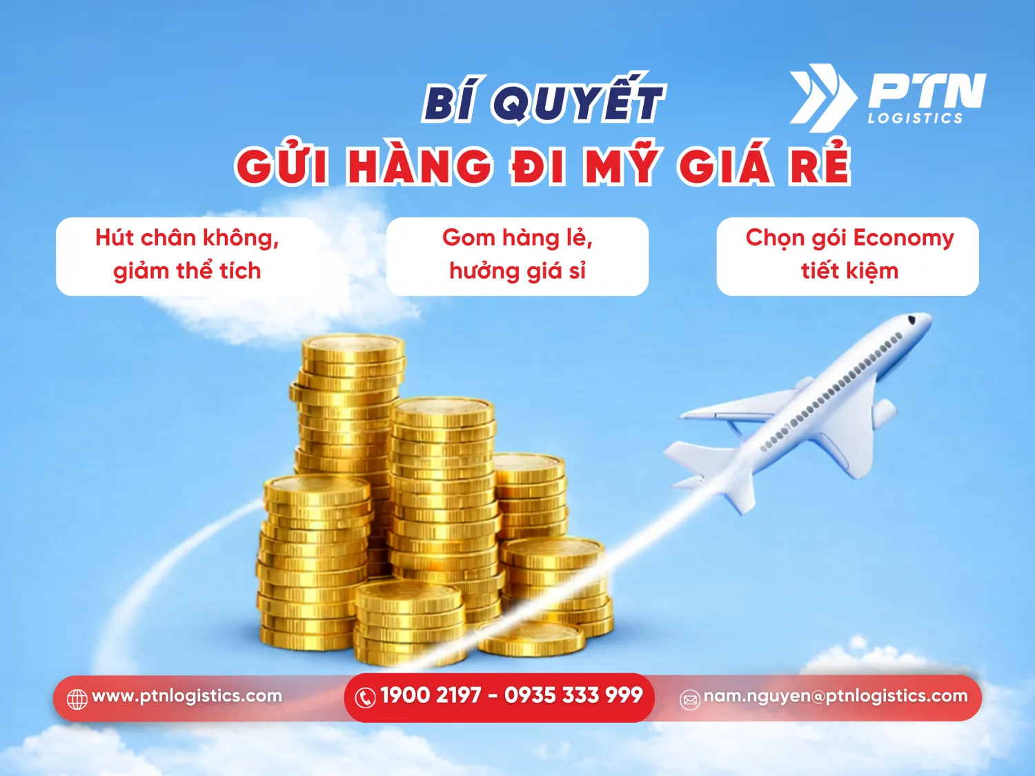 Các bí quyết để gửi hàng đi Mỹ giá rẻ