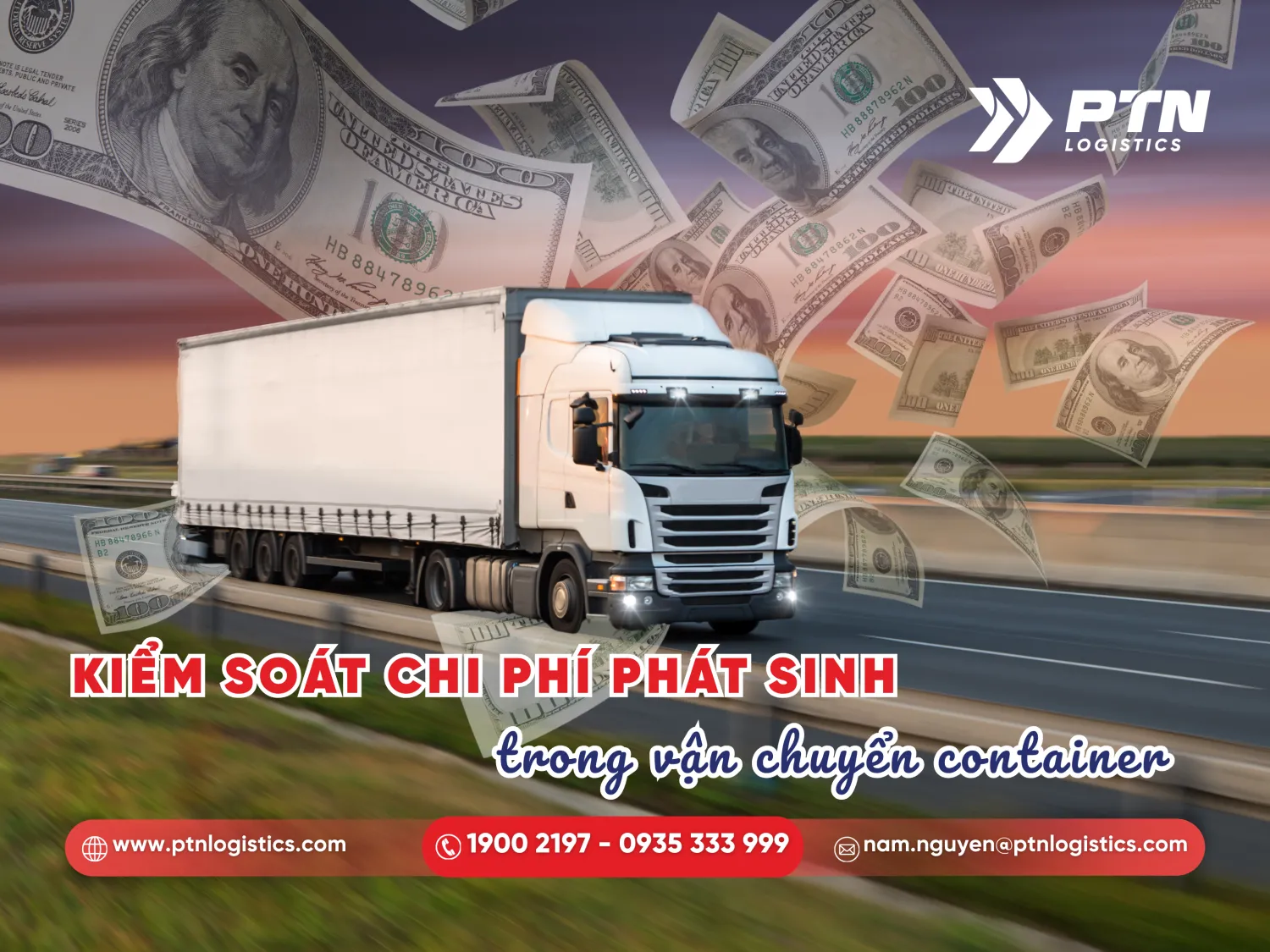 Các chi phí phát sinh khác khi vận chuyển xe container