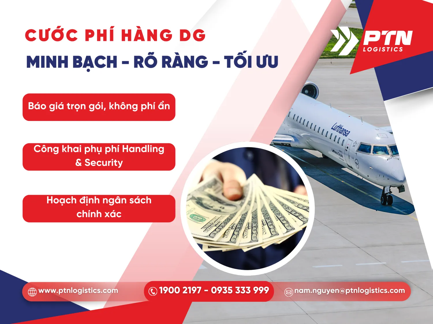 Các chi phí trong vận chuyển hàng nguy hiểm