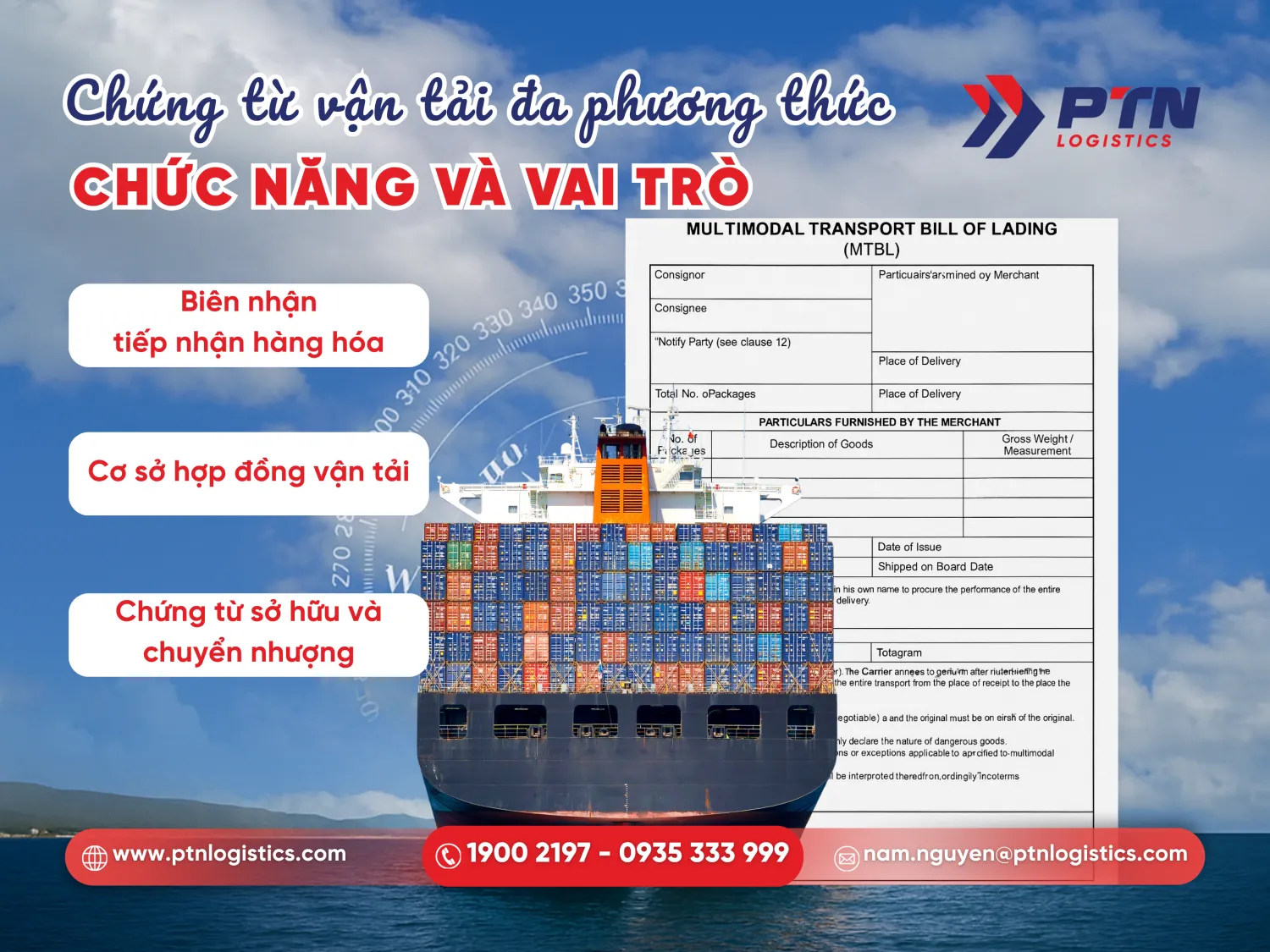 Các chức năng và vai trò của chứng từ trong logistics