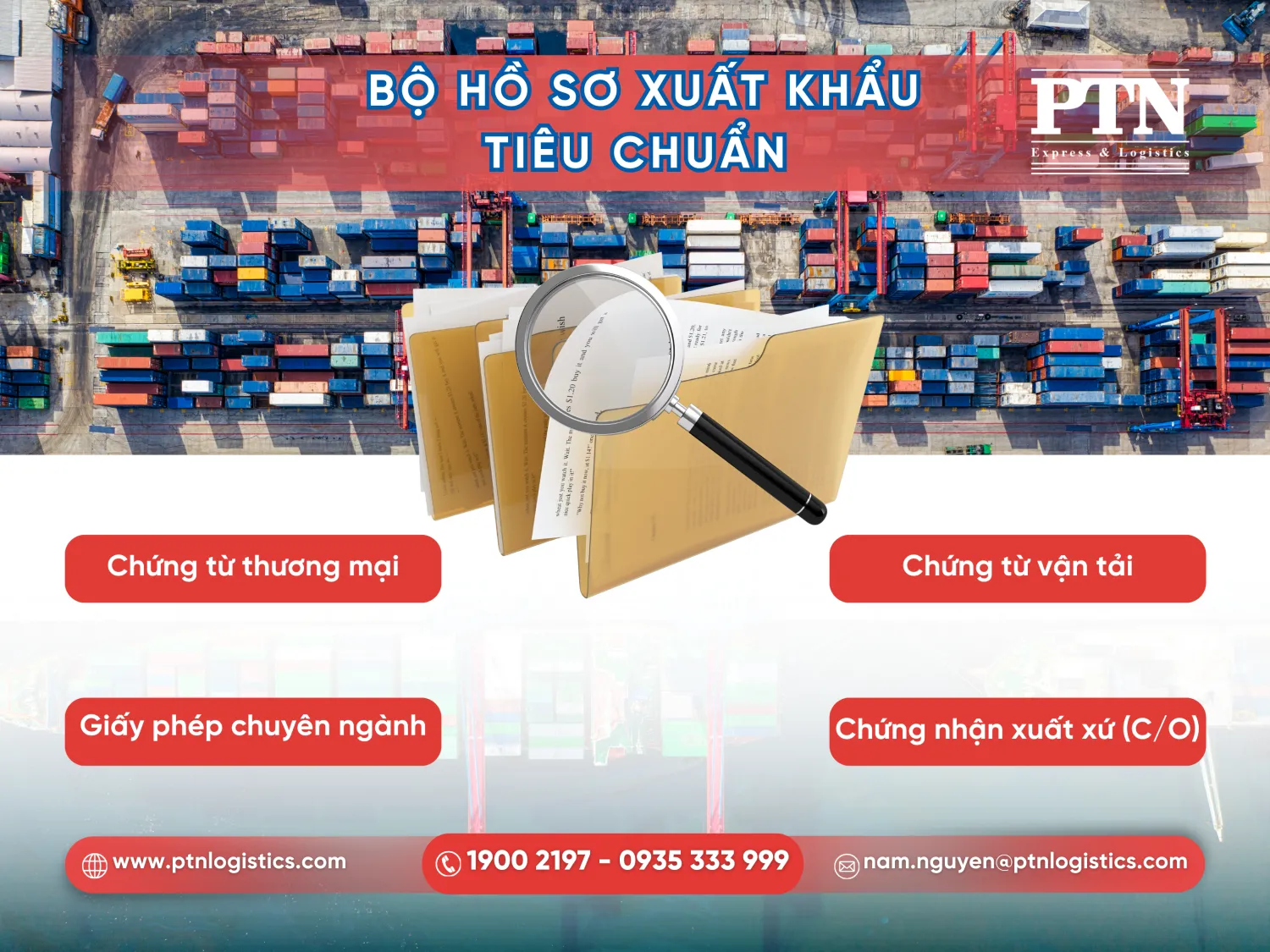 Các chứng từ cần thiết để khai tờ khai xuất khẩu