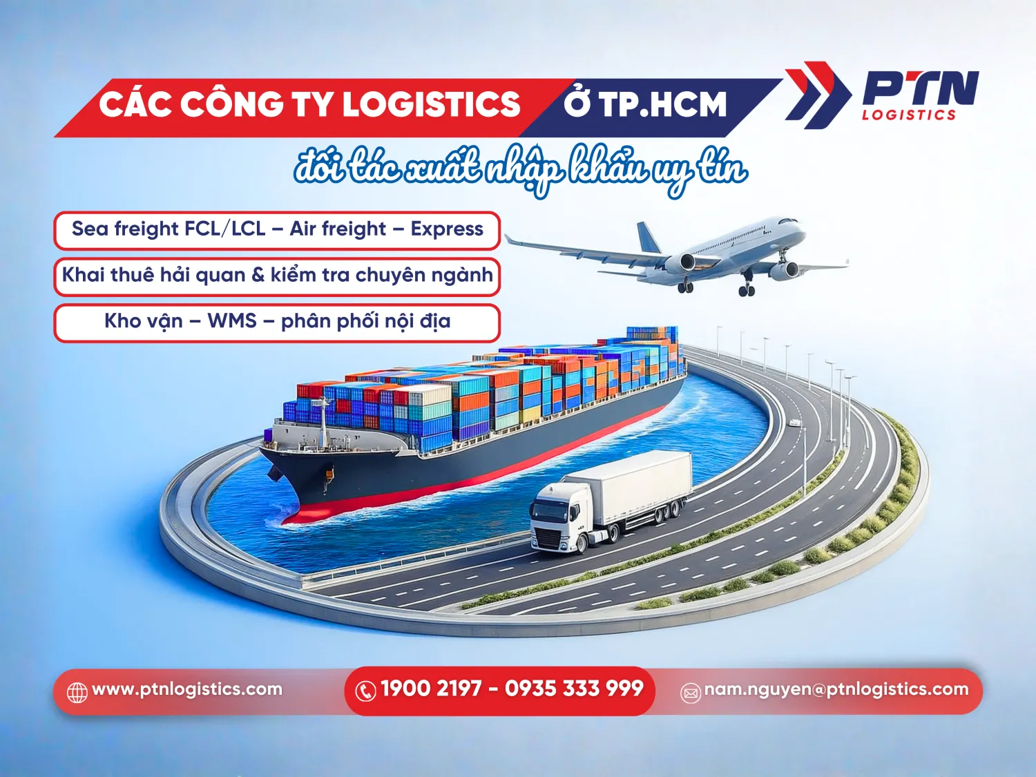 Các công ty logistics ở TP.HCM: Đối tác xuất nhập khẩu uy tín