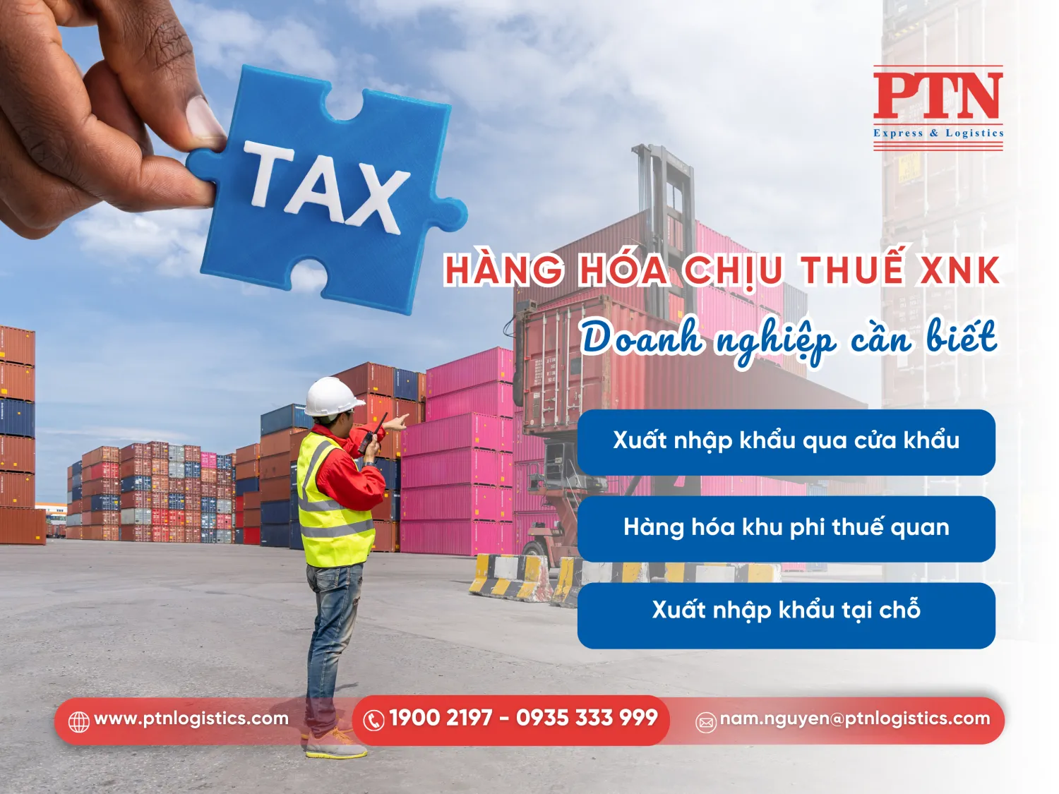 Các đối tượng chịu thuế XNK