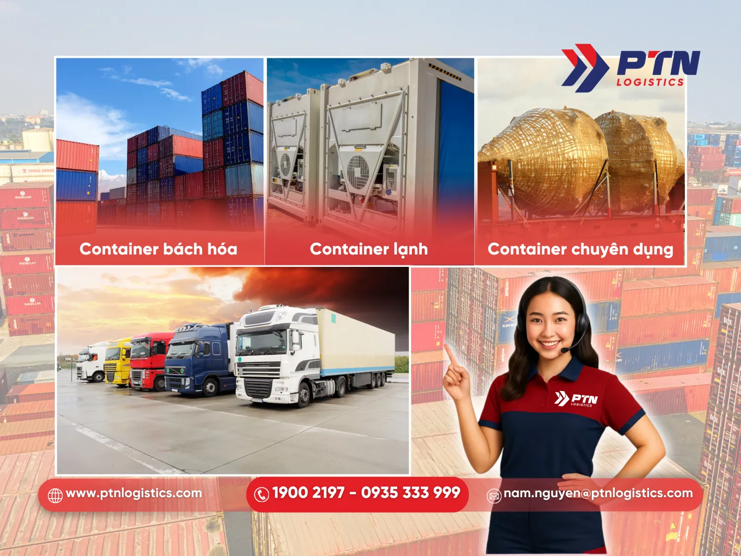 Các loại container hỗ trợ khác
