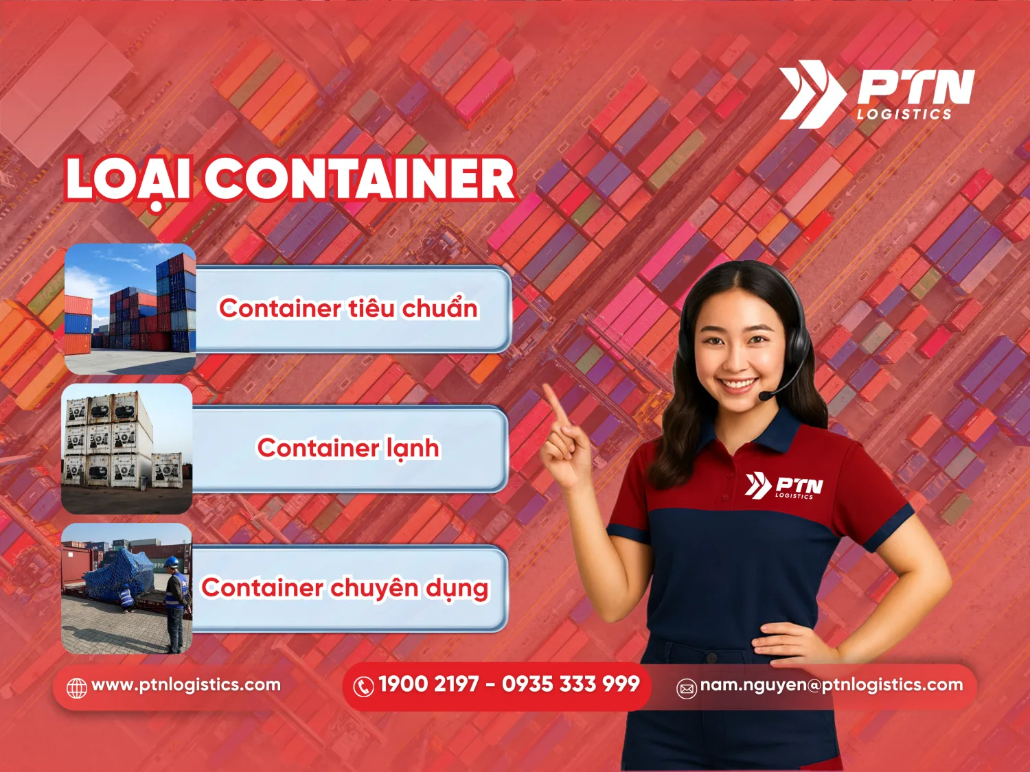 Các loại container