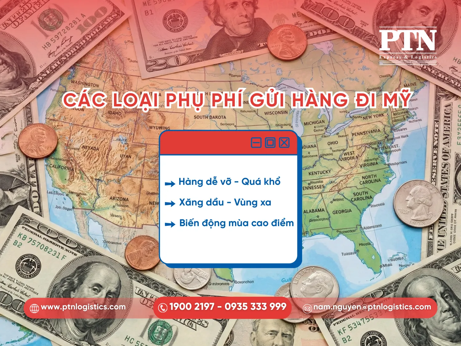 Các loại phụ phí khác