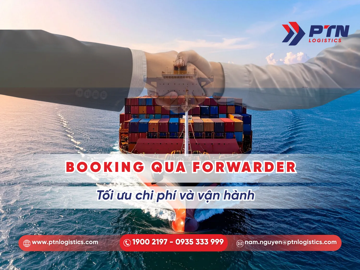 Các lợi ích khi booking qua forwarder
