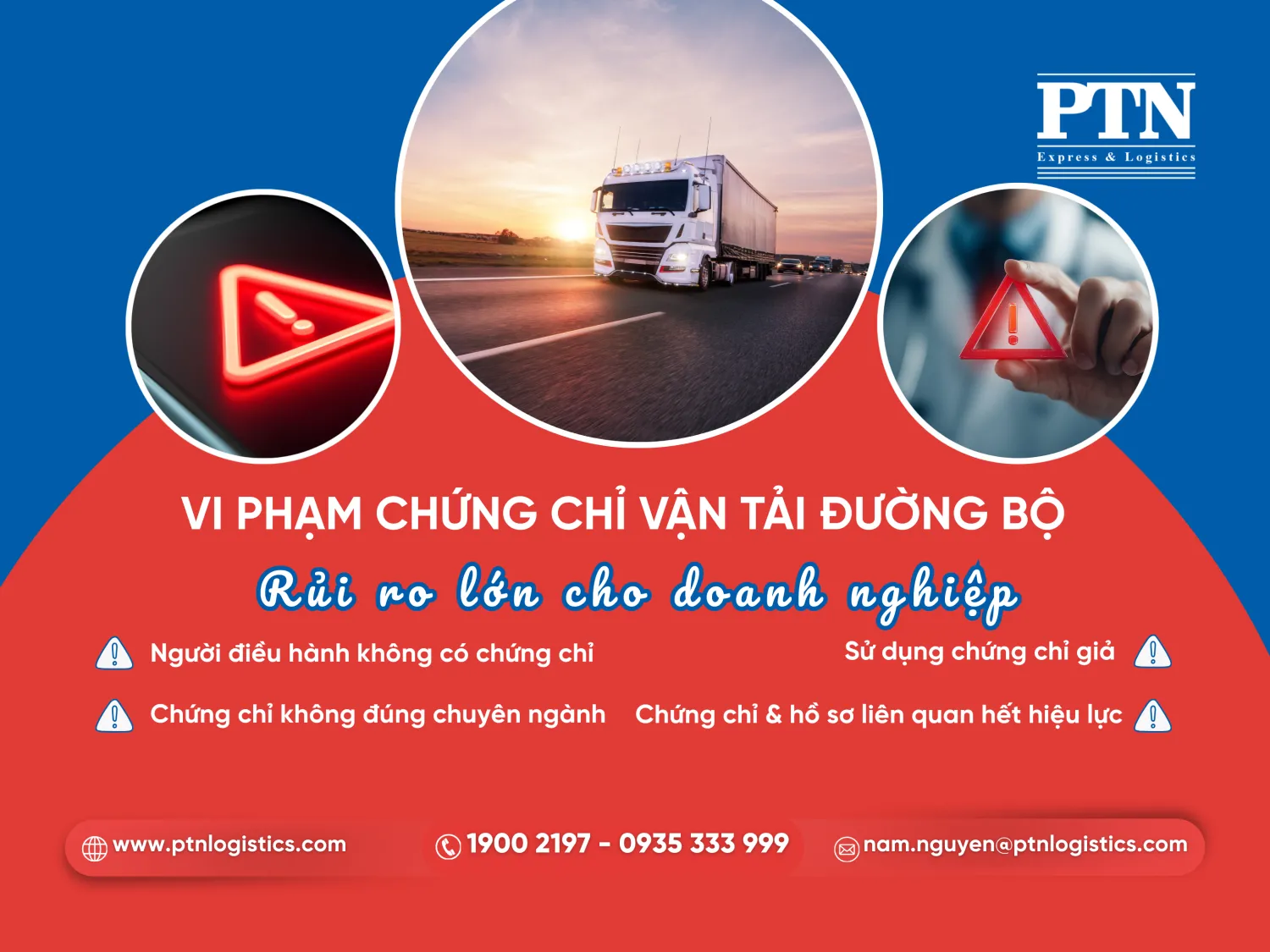 Các lỗi vi phạm phổ biến
