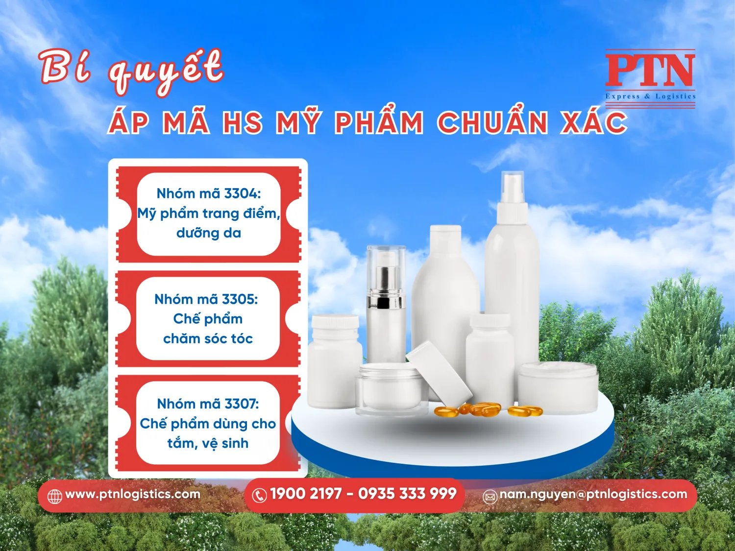 Các mã HS Code cho mỹ phẩm