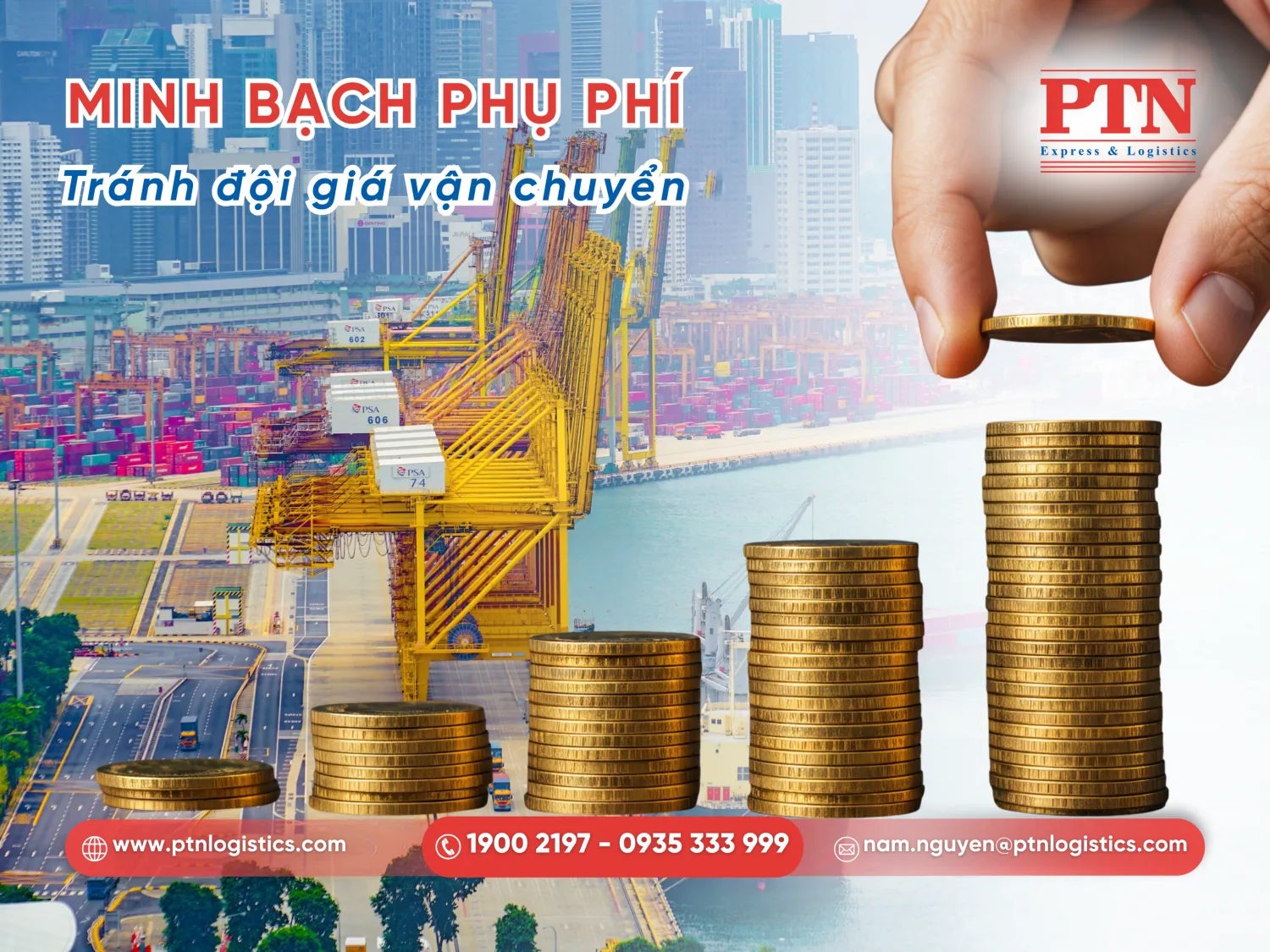 Các phụ phí cước biển