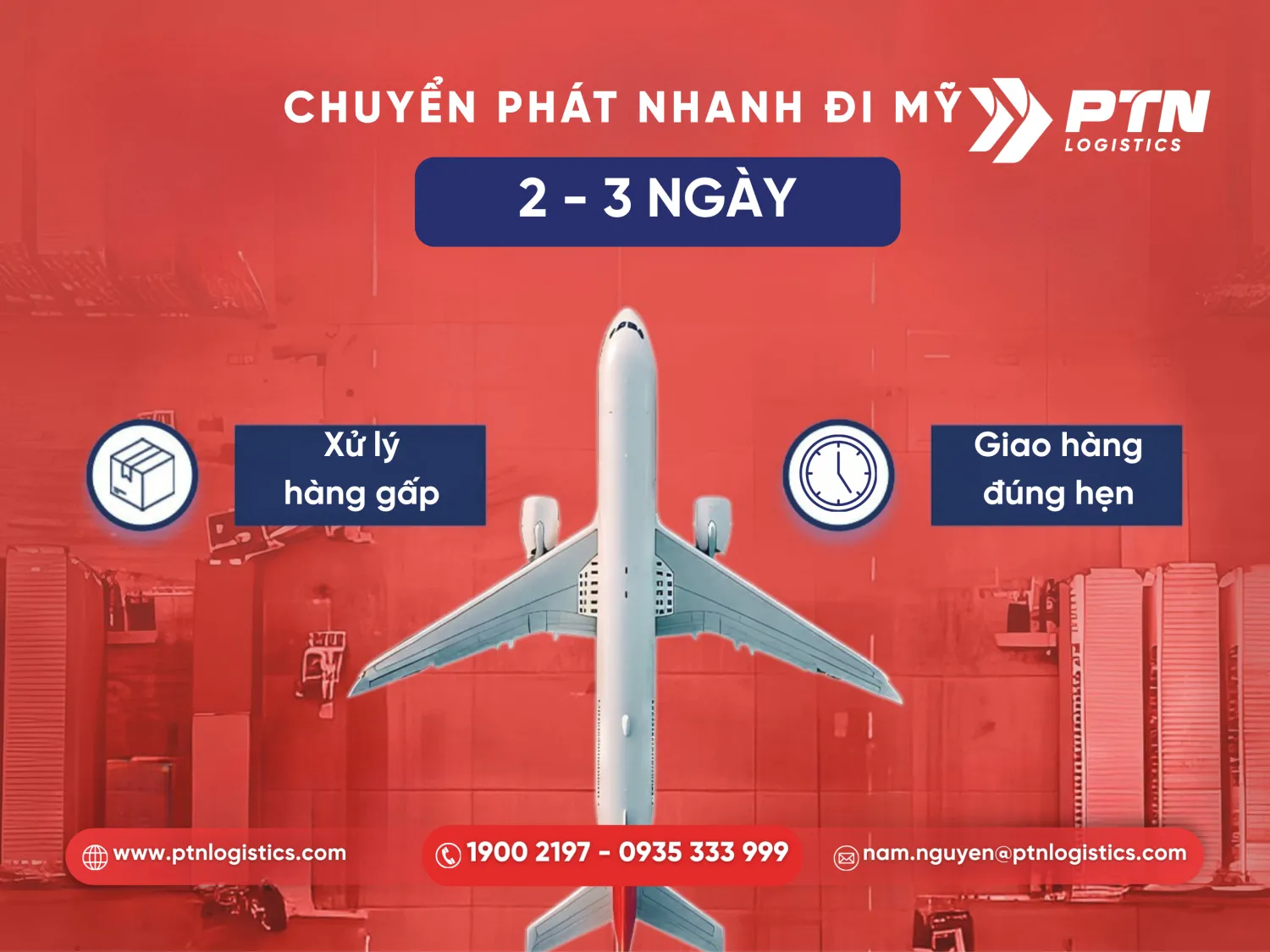 Các phương thức chuyển phát nhanh đi Mỹ tại quận 5