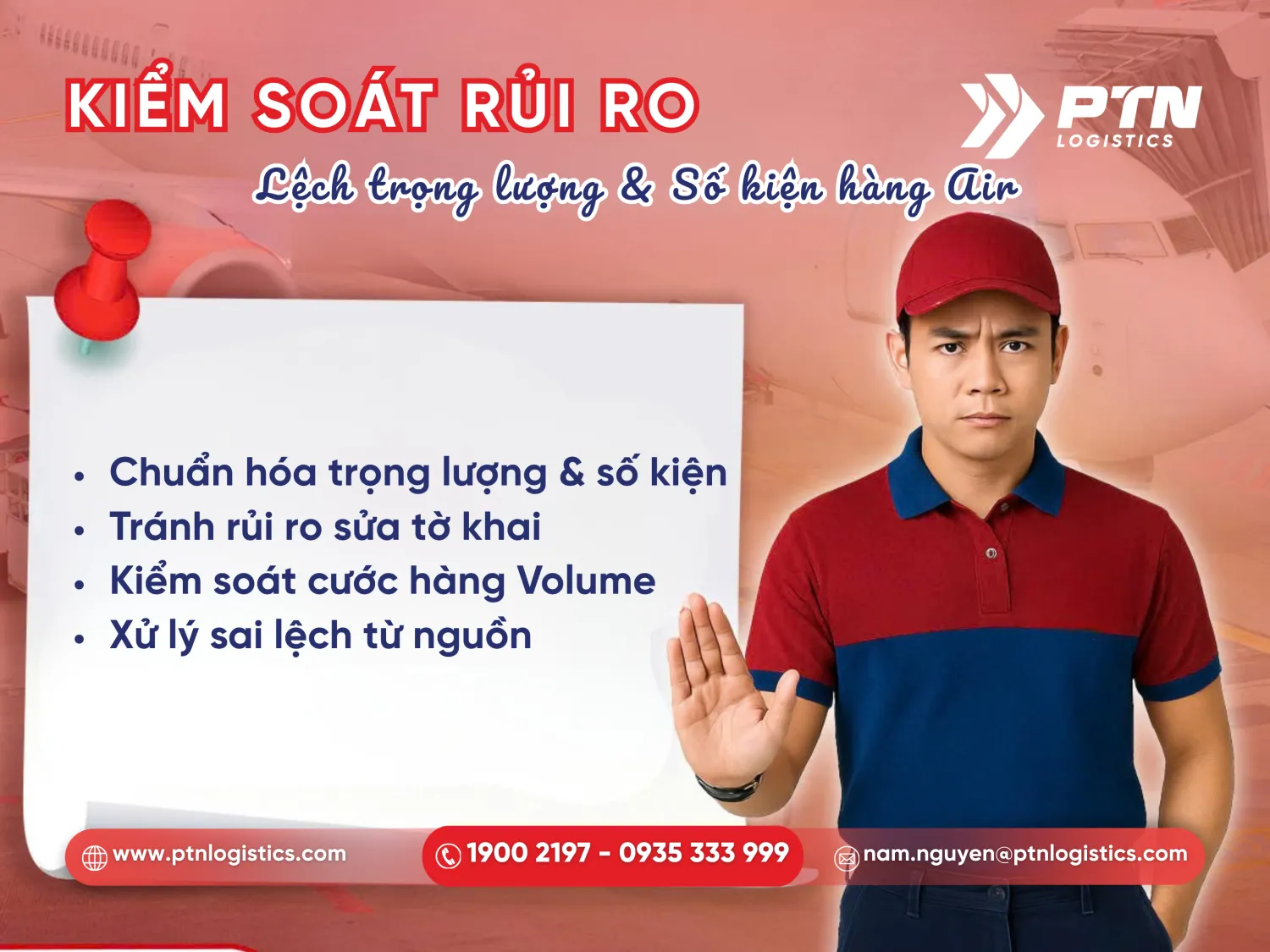 Các rủi ro khi lệch số kiện và trọng lượng
