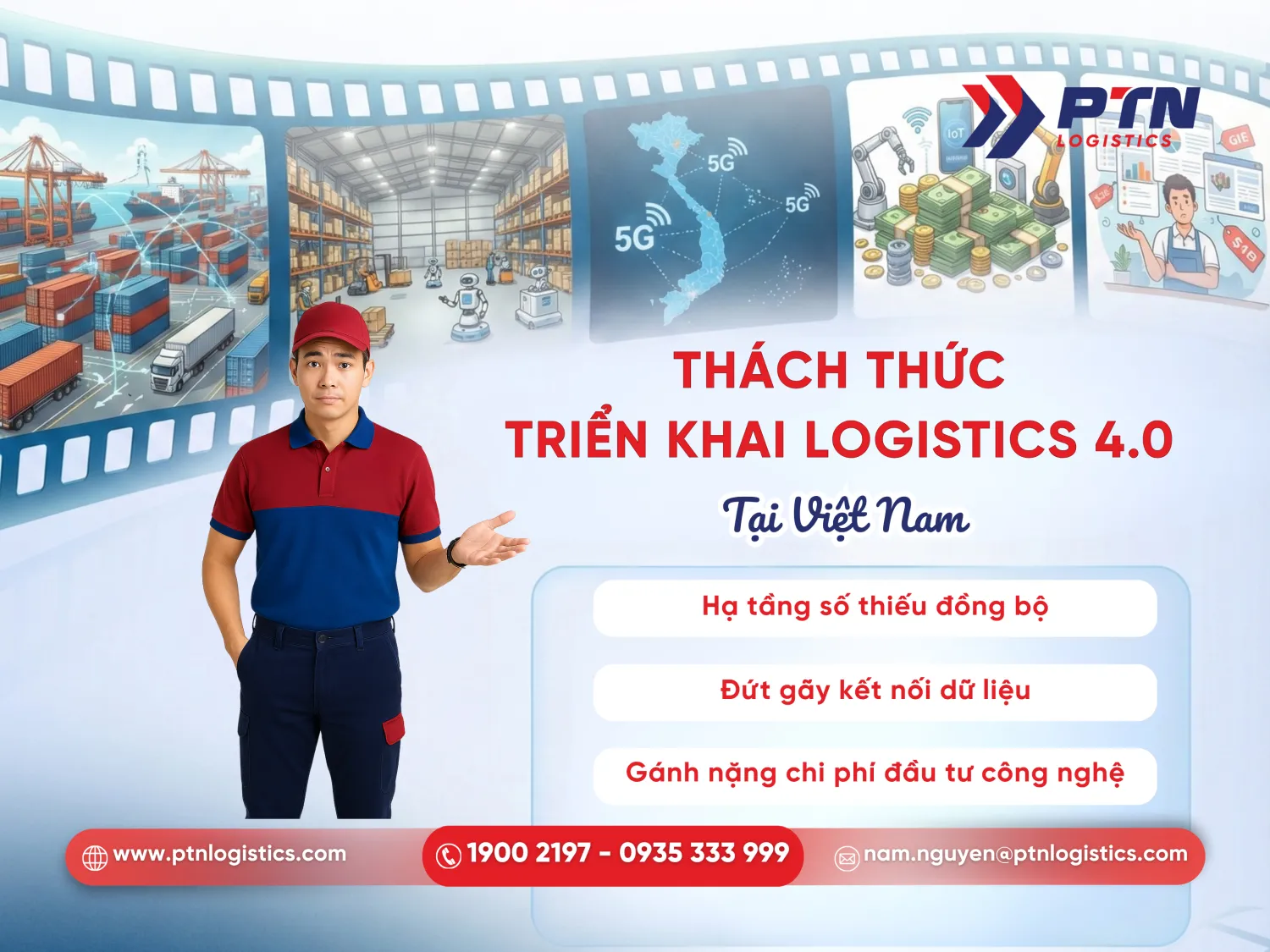 Các thách thức khi triển khai logistics 4.0
