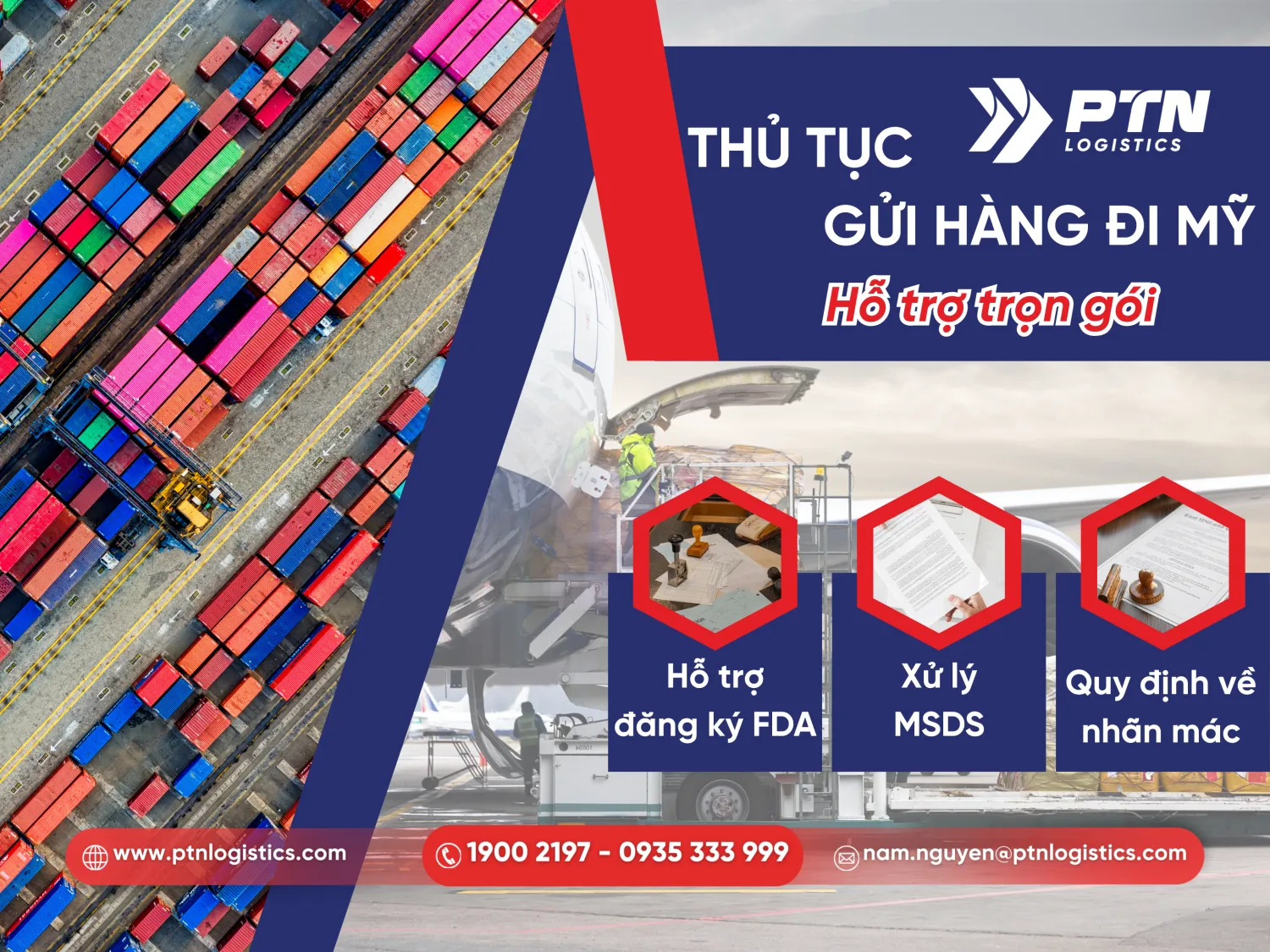 Các thủ tục và giấy tờ cần thiết khi gửi hàng đi Mỹ