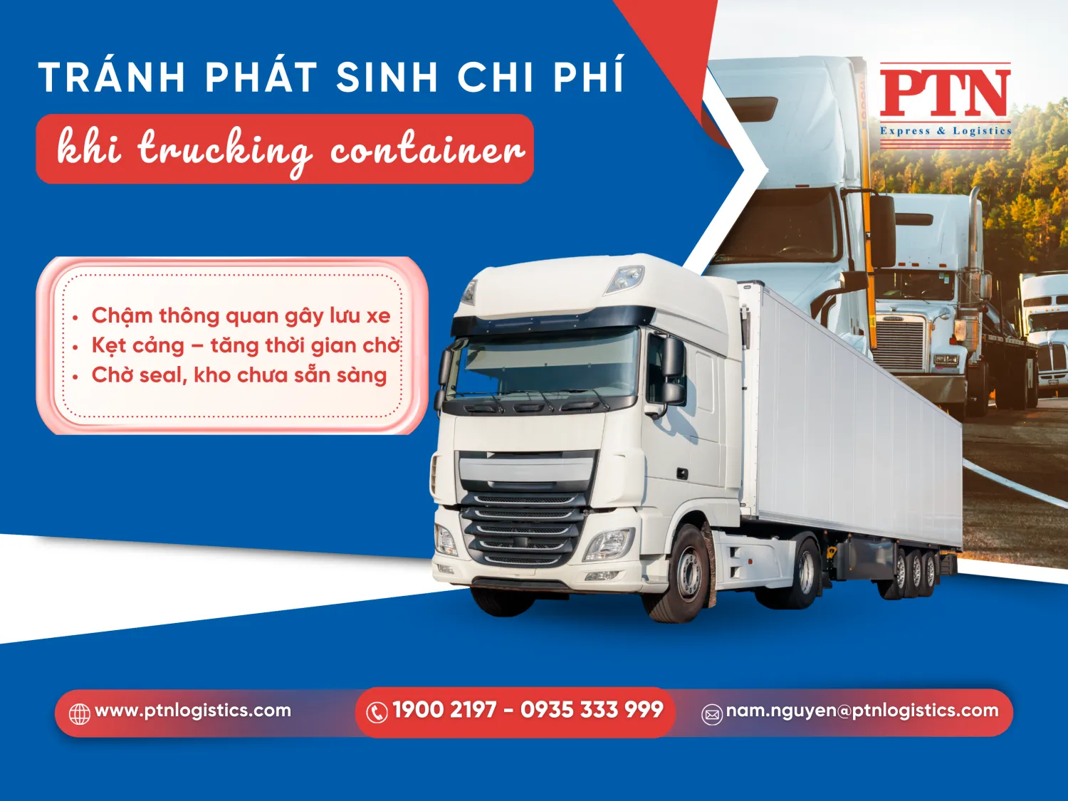 Các trường hợp trucking gây phát sinh chi phí