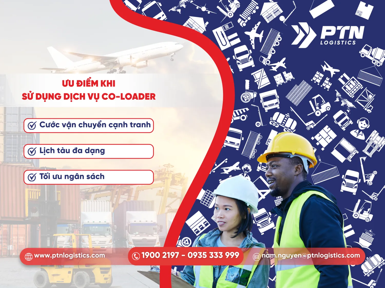 Các ưu điểm khi sử dụng dịch vụ Co-loader