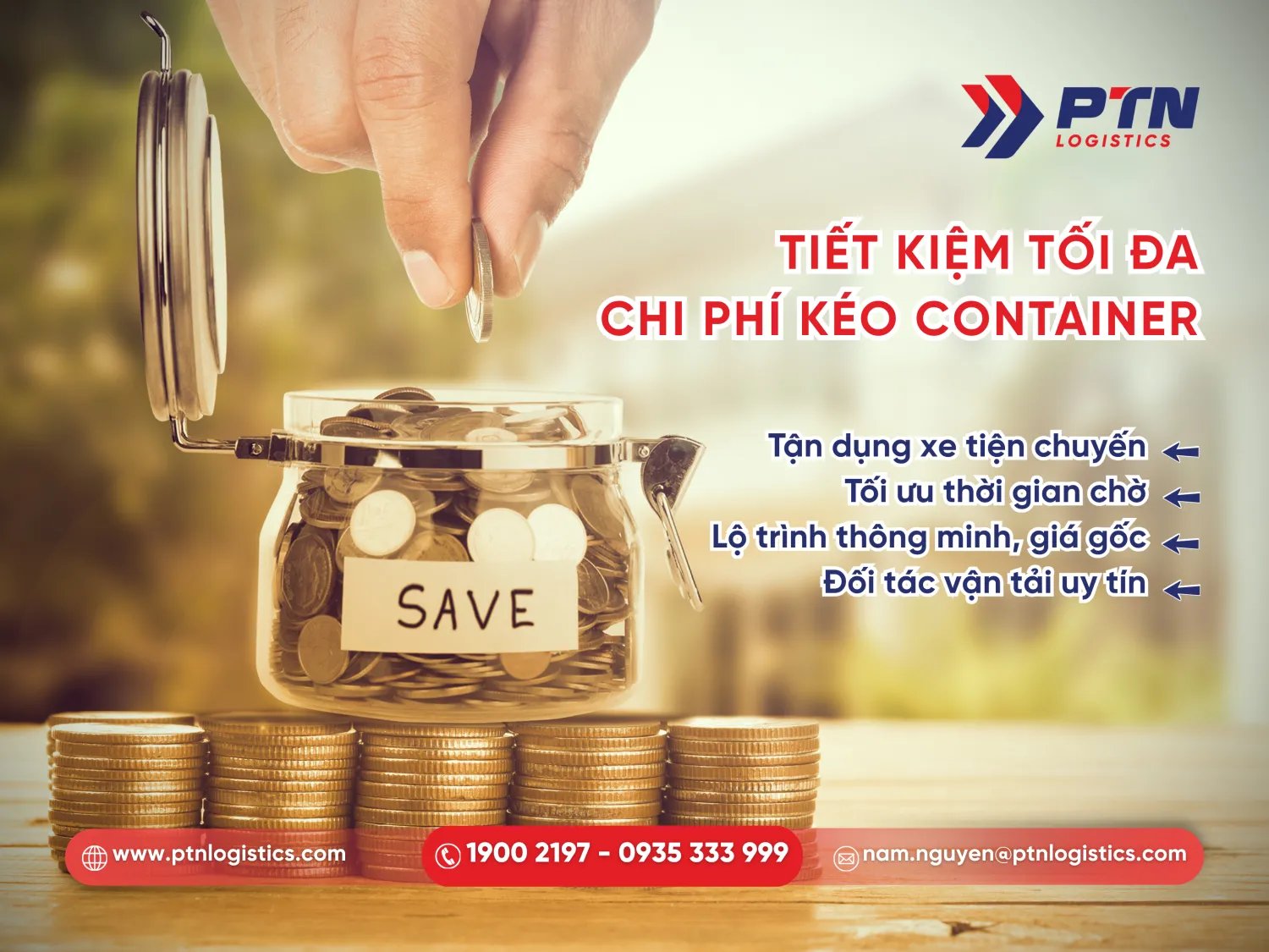 Cách để tối ưu chi phí kéo container