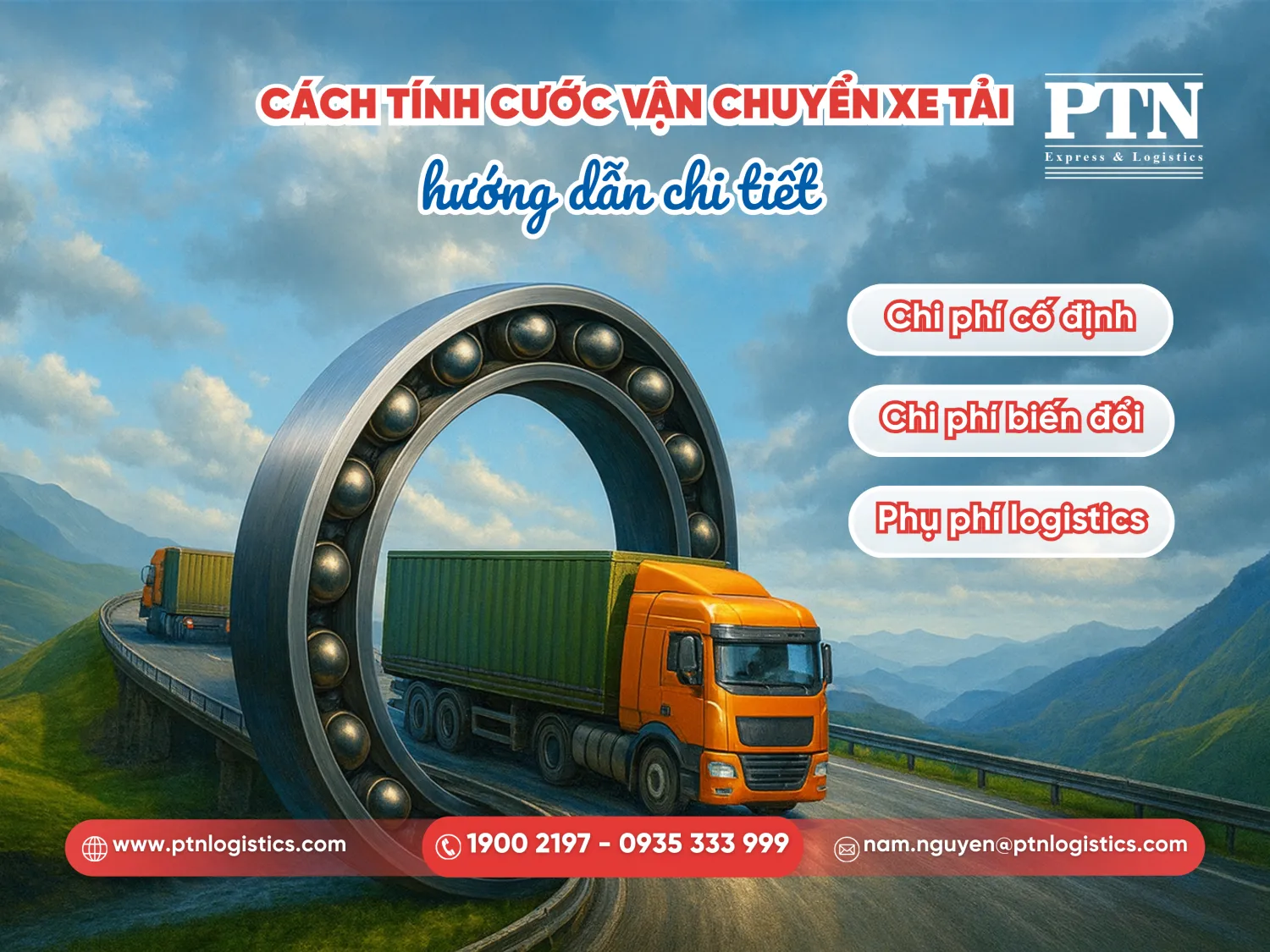 Cách tính cước vận chuyển xe tải