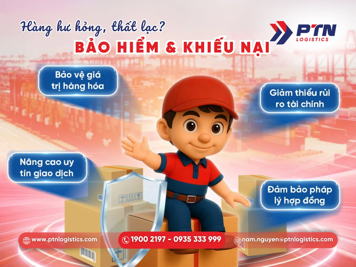 Cách xử lý khi hàng bị hư hỏng thất lạc
