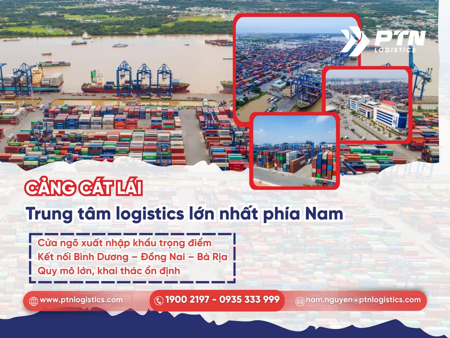 Cảng Cát Lái - Trung tâm logistics lớn nhất phía Nam