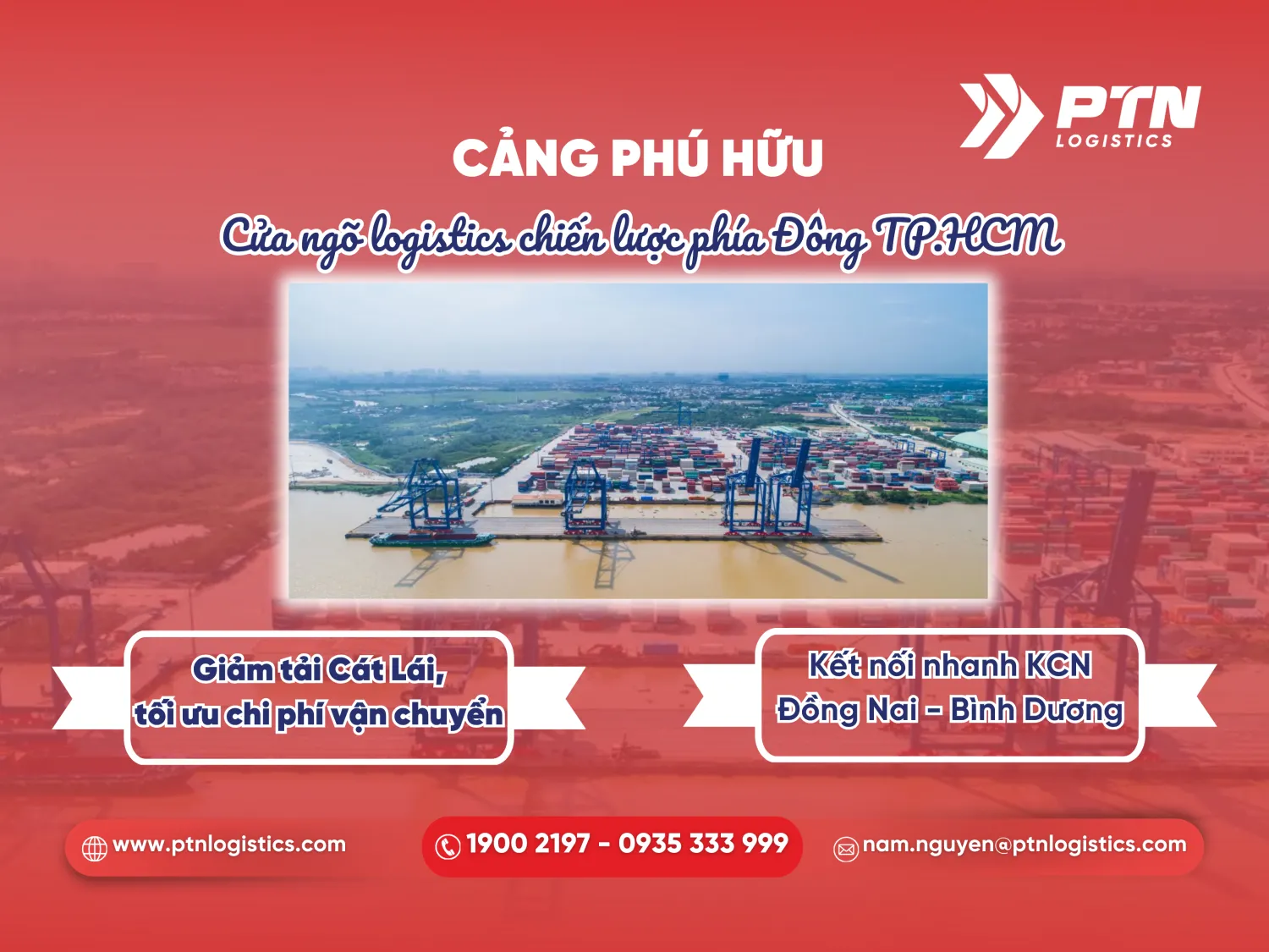 Cảng Phú Hữu-Cửa ngõ logistics chiến lược
