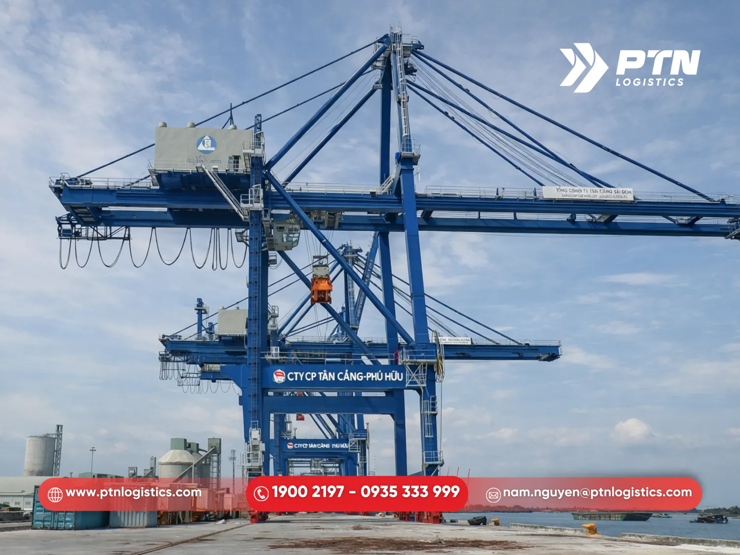 Cảng Phú Hữu sở hữu khả năng kết nối đa phương thức tới những vùng kinh tế trọng điểm