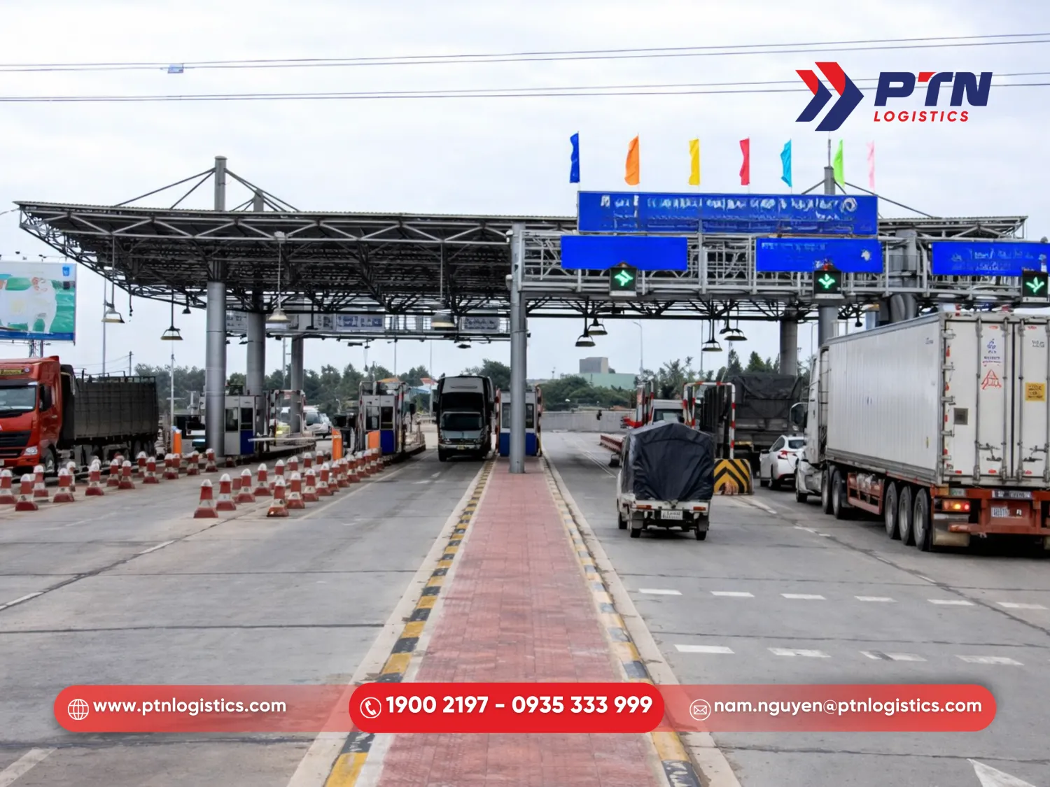 Chi phí cầu đường và trạm thu phí