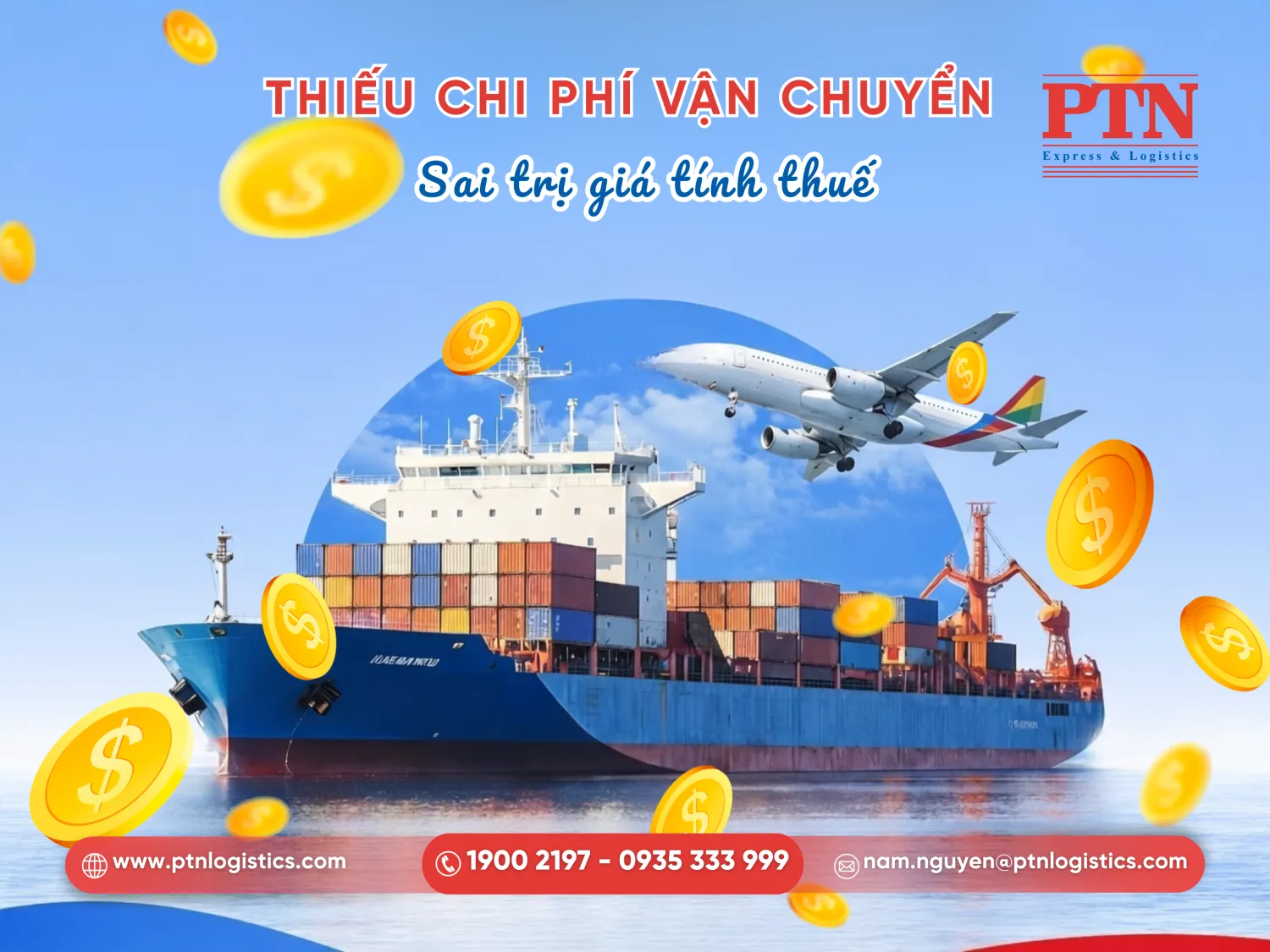 Chi phí vận chuyển vào giá tính thuế