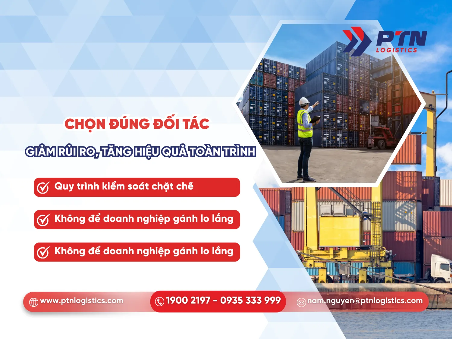 Chọn đối tác vận tải cont đường bộ có năng lực xử lý sự cố