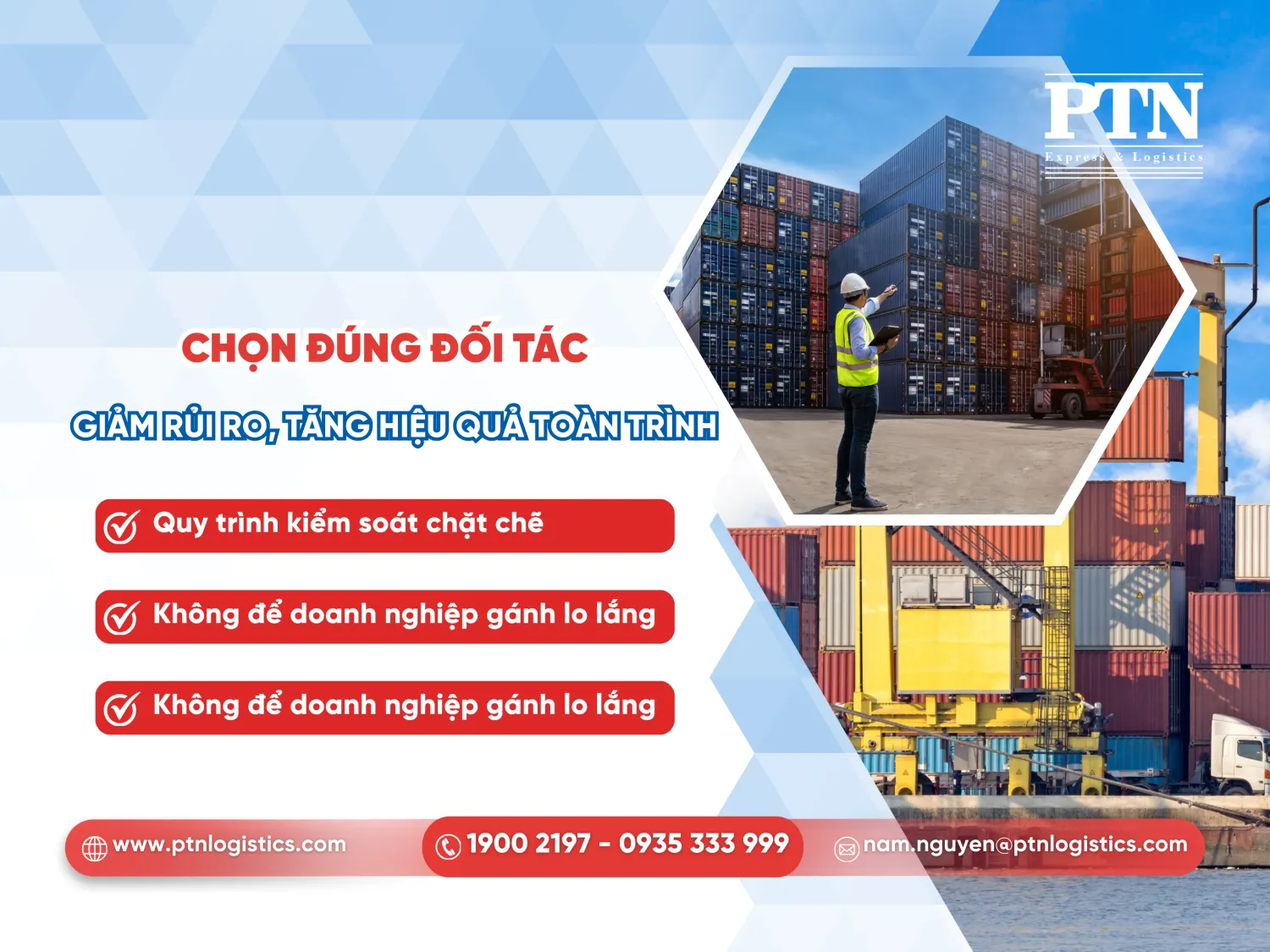 Chọn đối tác vận tải container đường bộ có năng lực xử lý sự cố