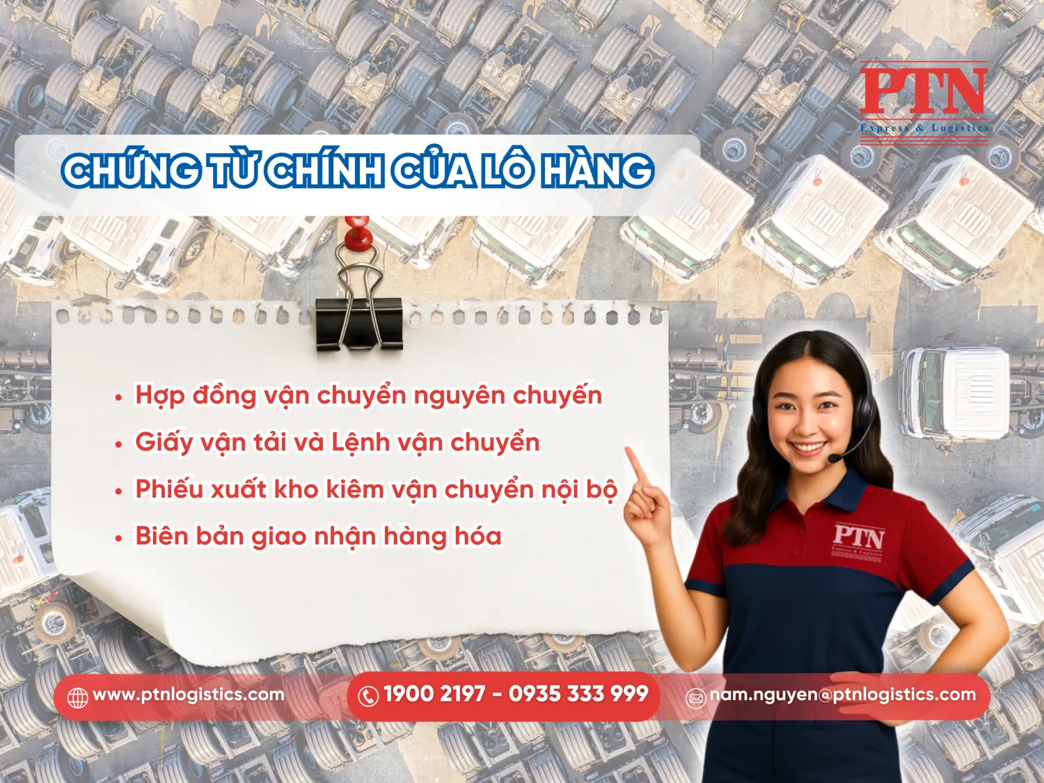 Chứng từ chính của lô hàng