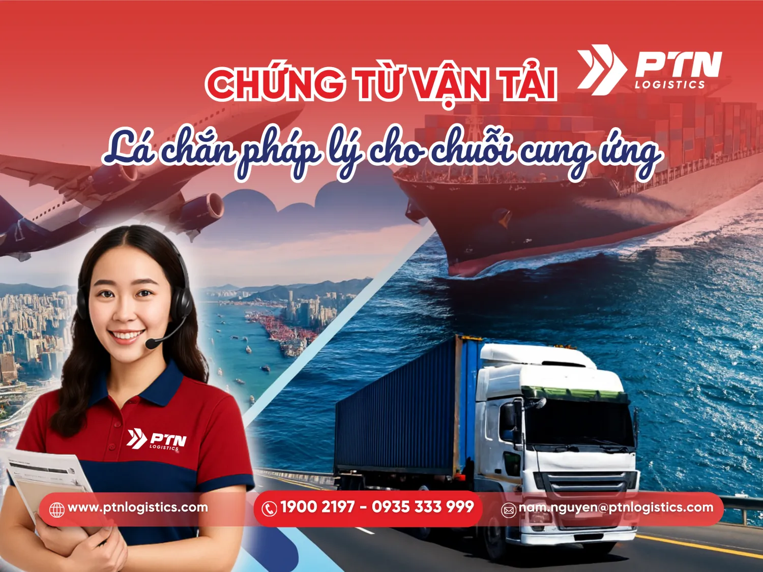 Chứng từ vận tải: Lá chắn pháp lý cho chuỗi cung ứng