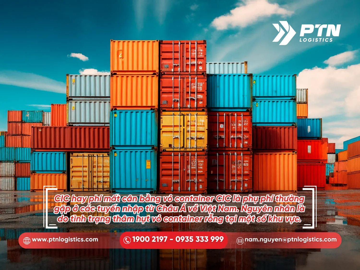 CIC hay phí mất cân bằng vỏ container