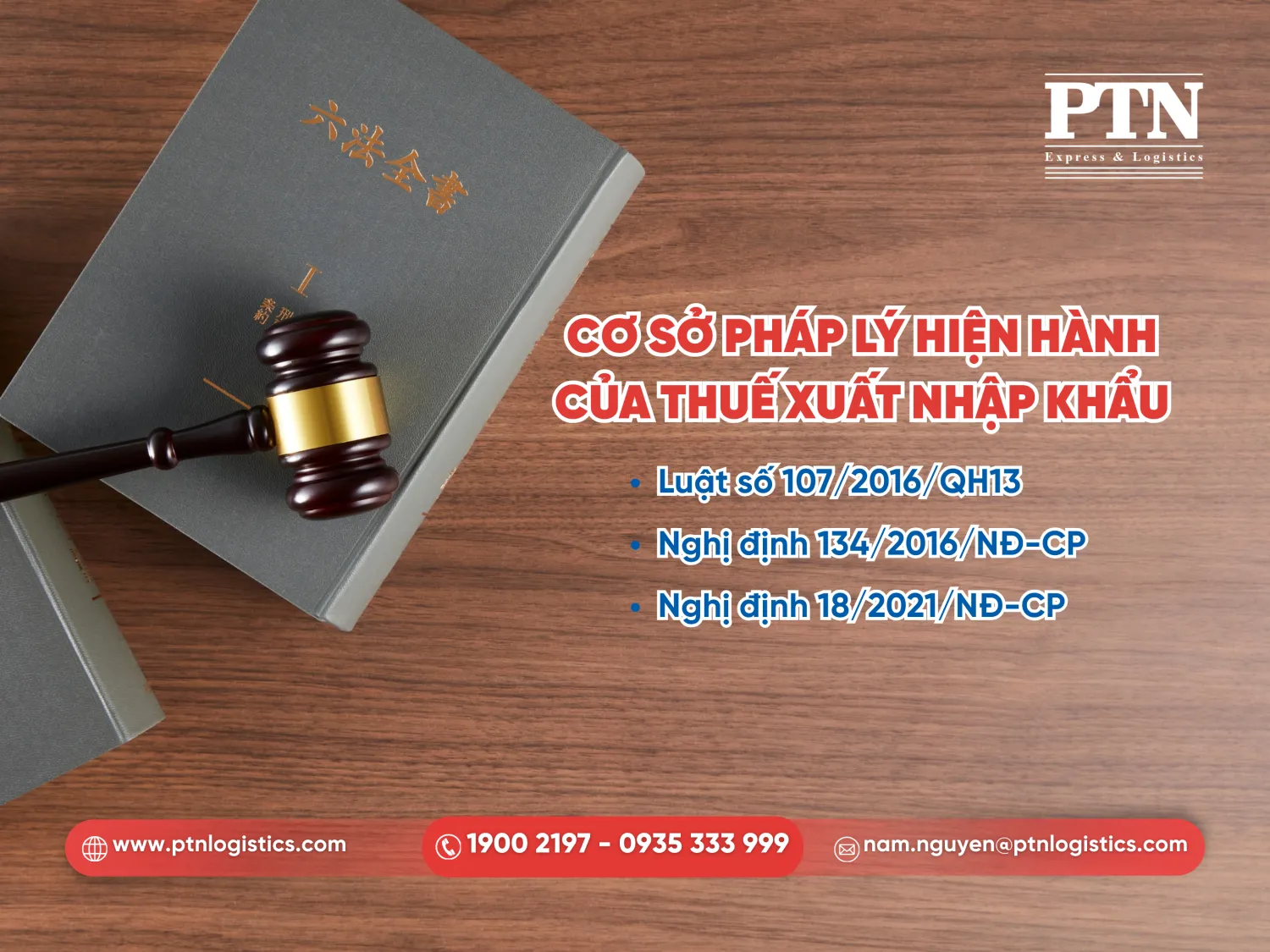 Cơ sở pháp lý hiền lành của thuế xuất nhập khẩu