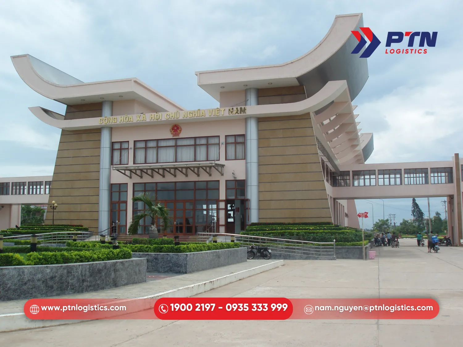 Cửa khẩu Mộc Bài tại Tây Ninh
