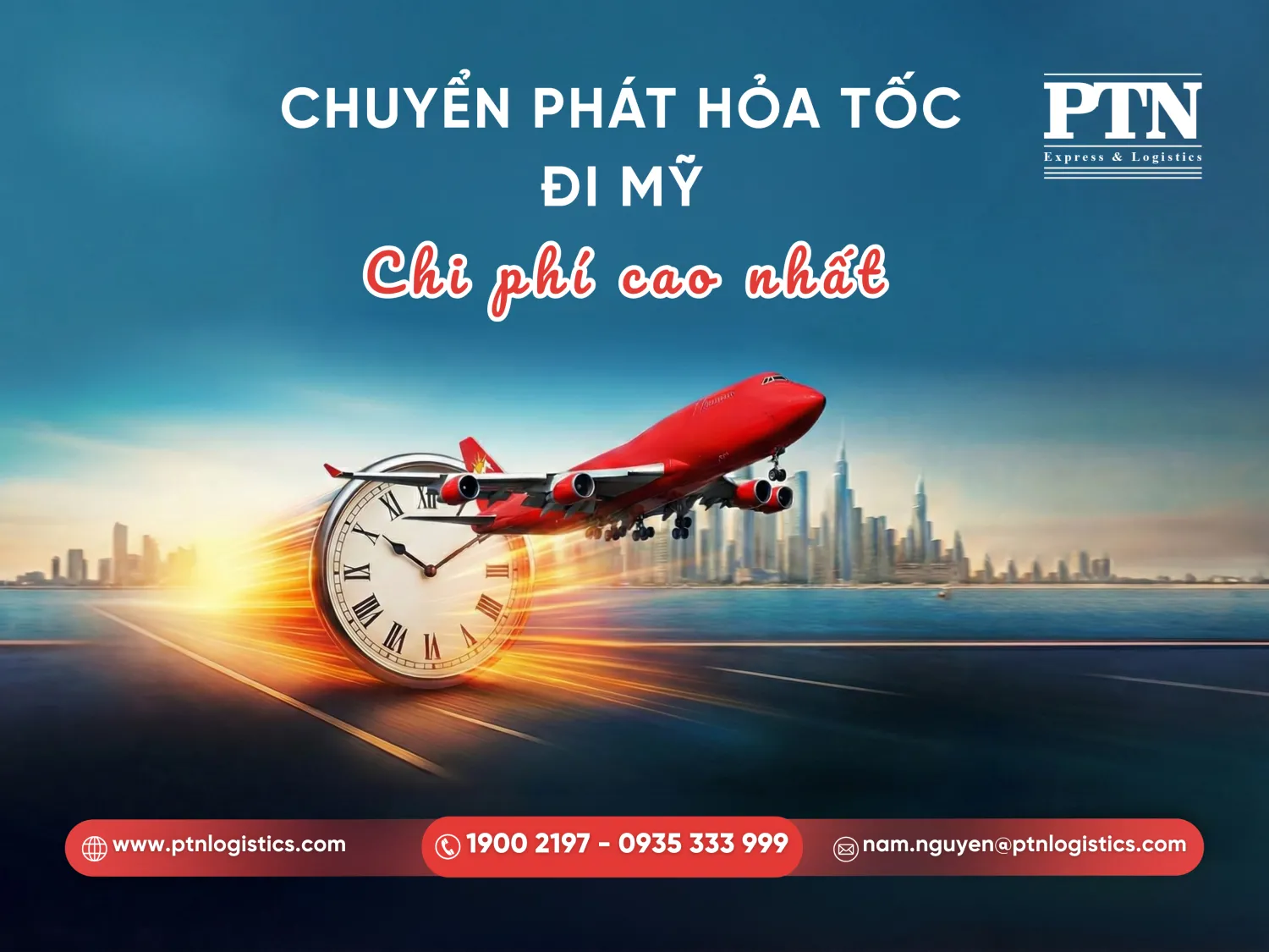 Cước phí chuyển phát nhanh hỏa tốc