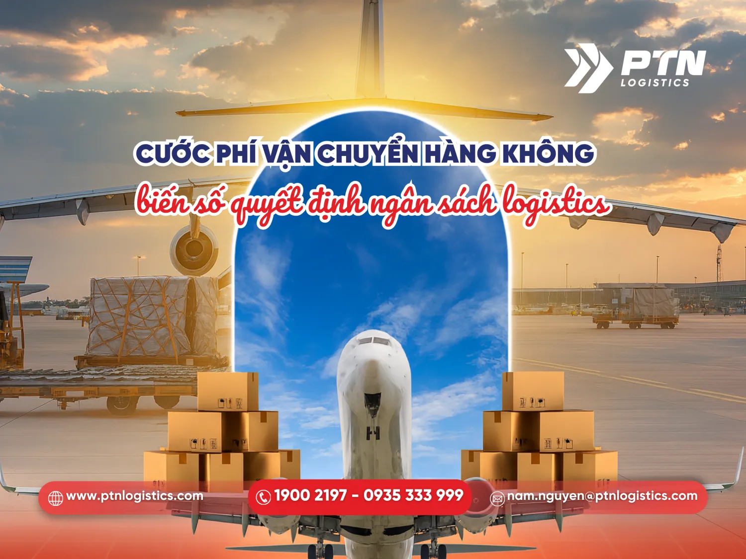 Cước phí vận chuyển hàng không, biến số quyết định ngân sách logistics