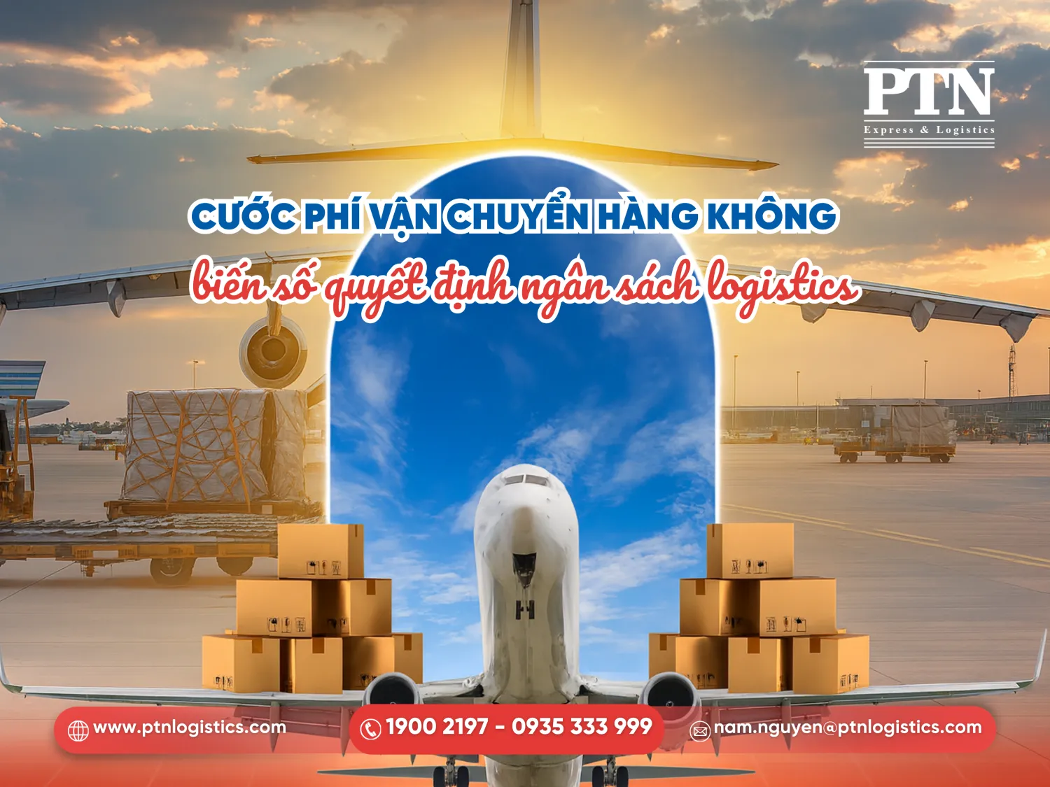 Cước phí vận chuyển hàng không