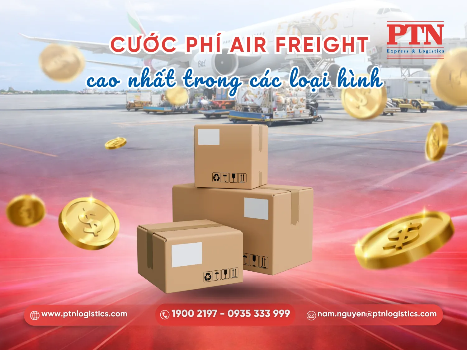 Cước vận chuyển hàng không