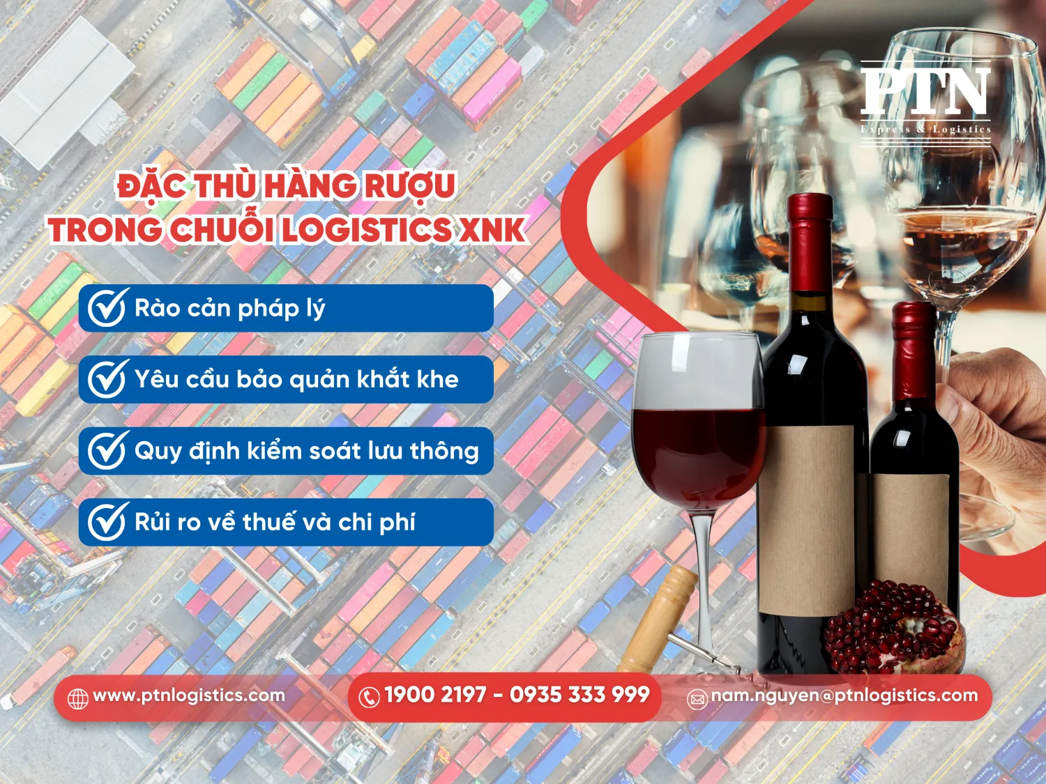 Đặc thù hàng rượu trong chuỗi cung ứng