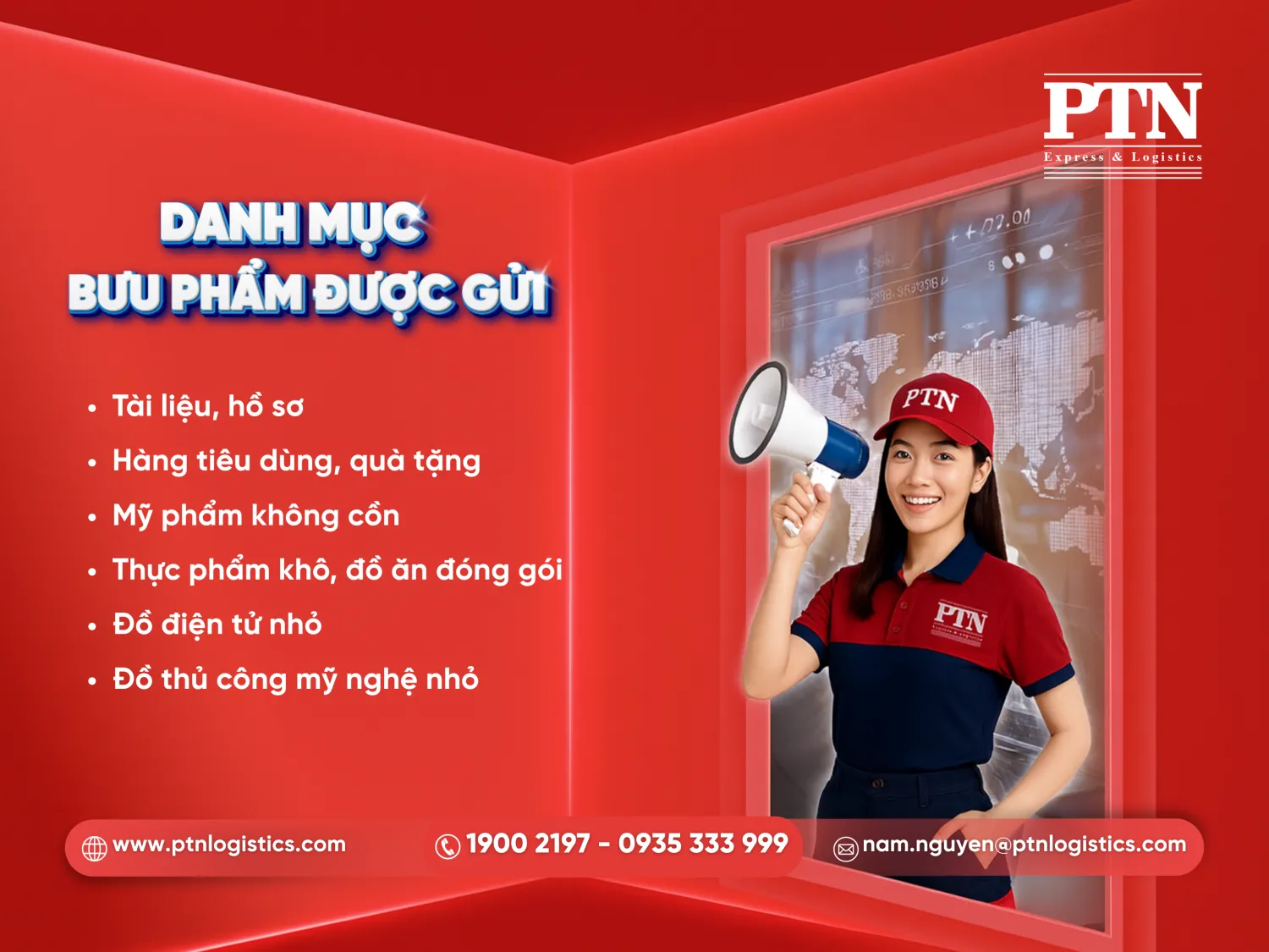 Danh mục bưu phẩm được phép gửi từ Mỹ về Việt Nam