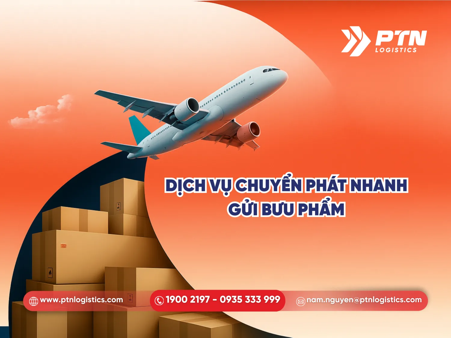 Dịch vụ chuyển phát nhanh gửi bưu phẩm từ Mỹ