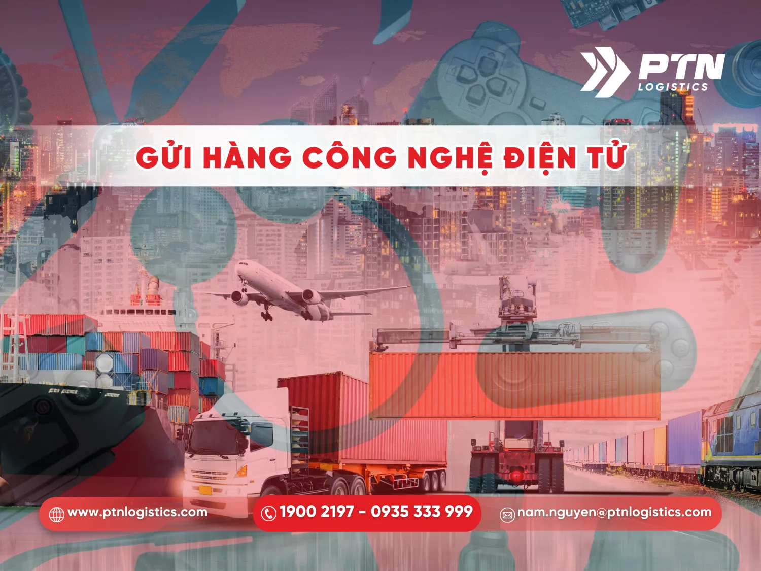 Dịch vụ gửi hàng công nghệ điện tử từ Mỹ về Việt Nam