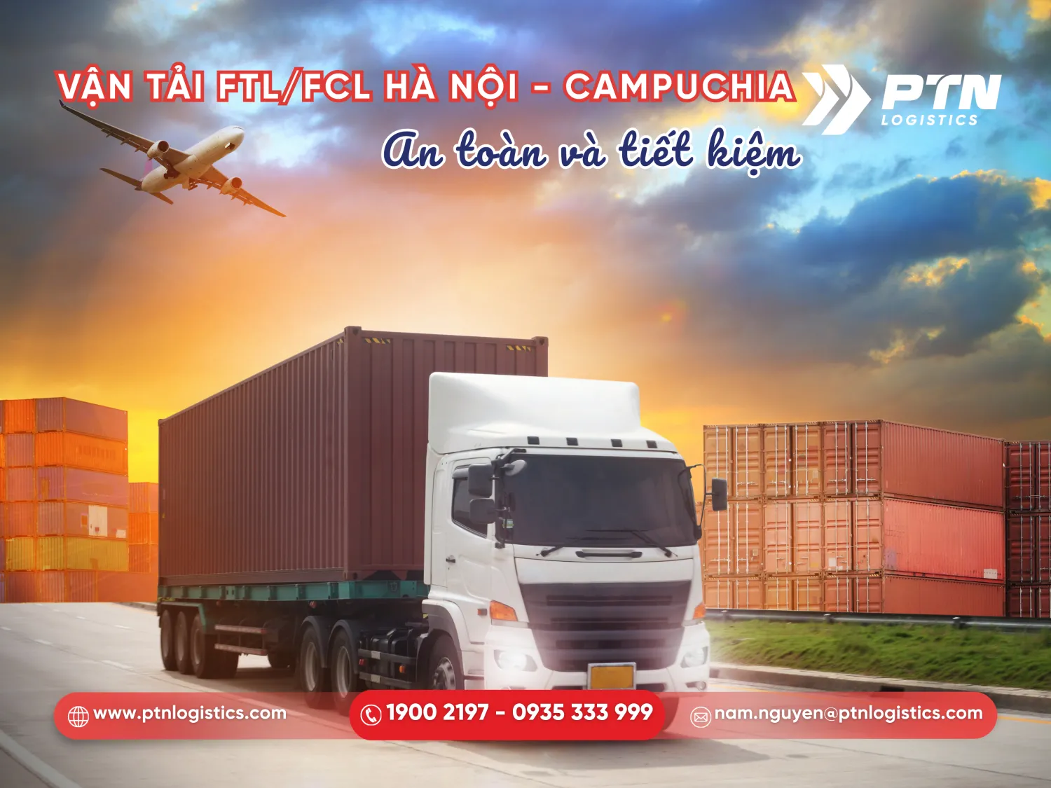 Dịch vụ gửi hàng nguyên xe container
