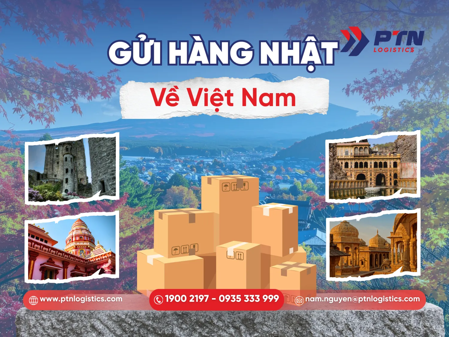 Dịch vụ gửi hàng Nhật về Việt Nam