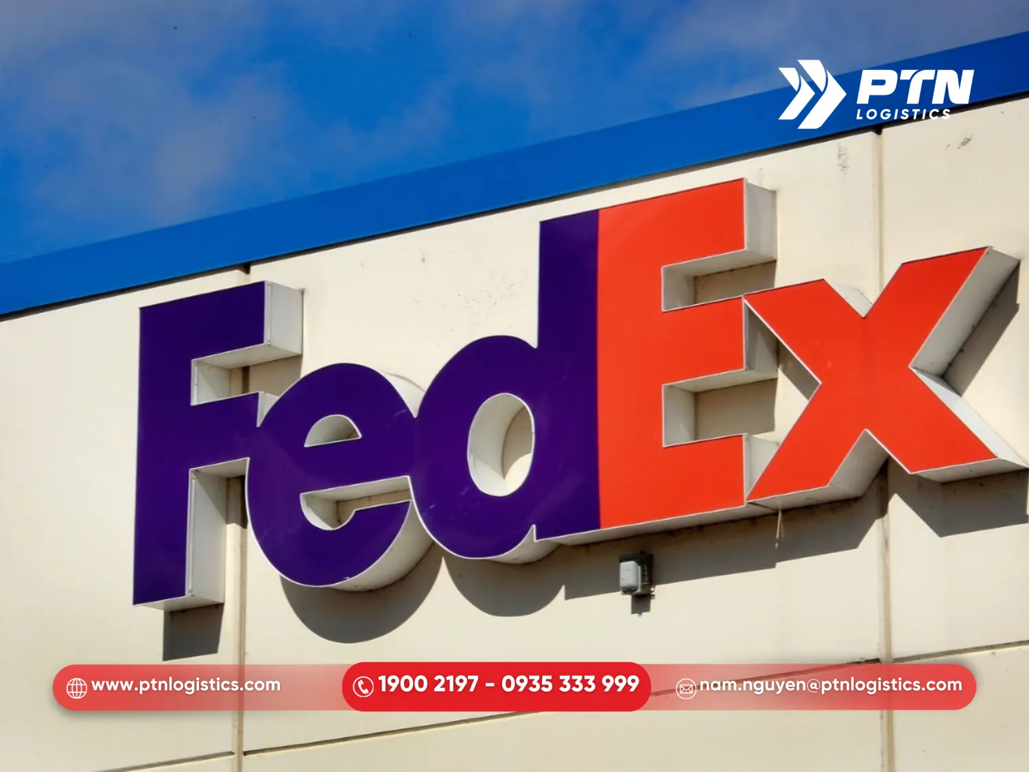 Dịch vụ gửi hàng qua FedEx