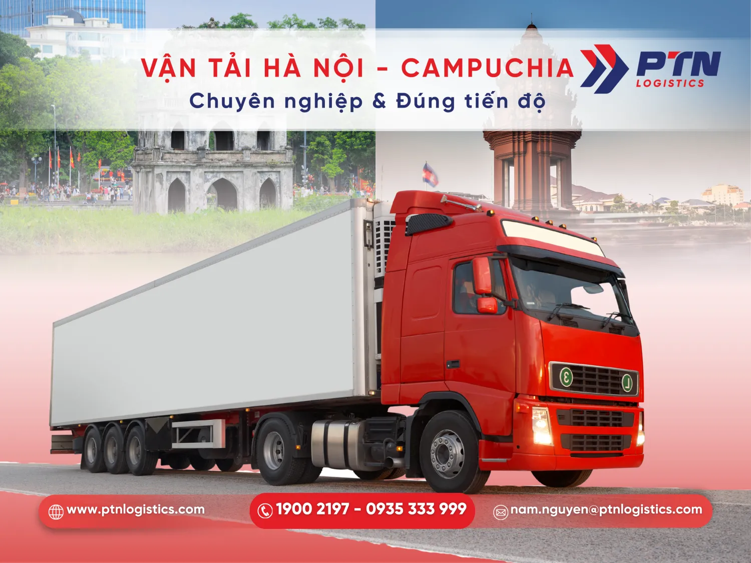 Dịch vụ gửi hàng từ Hà Nội đi Campuchia